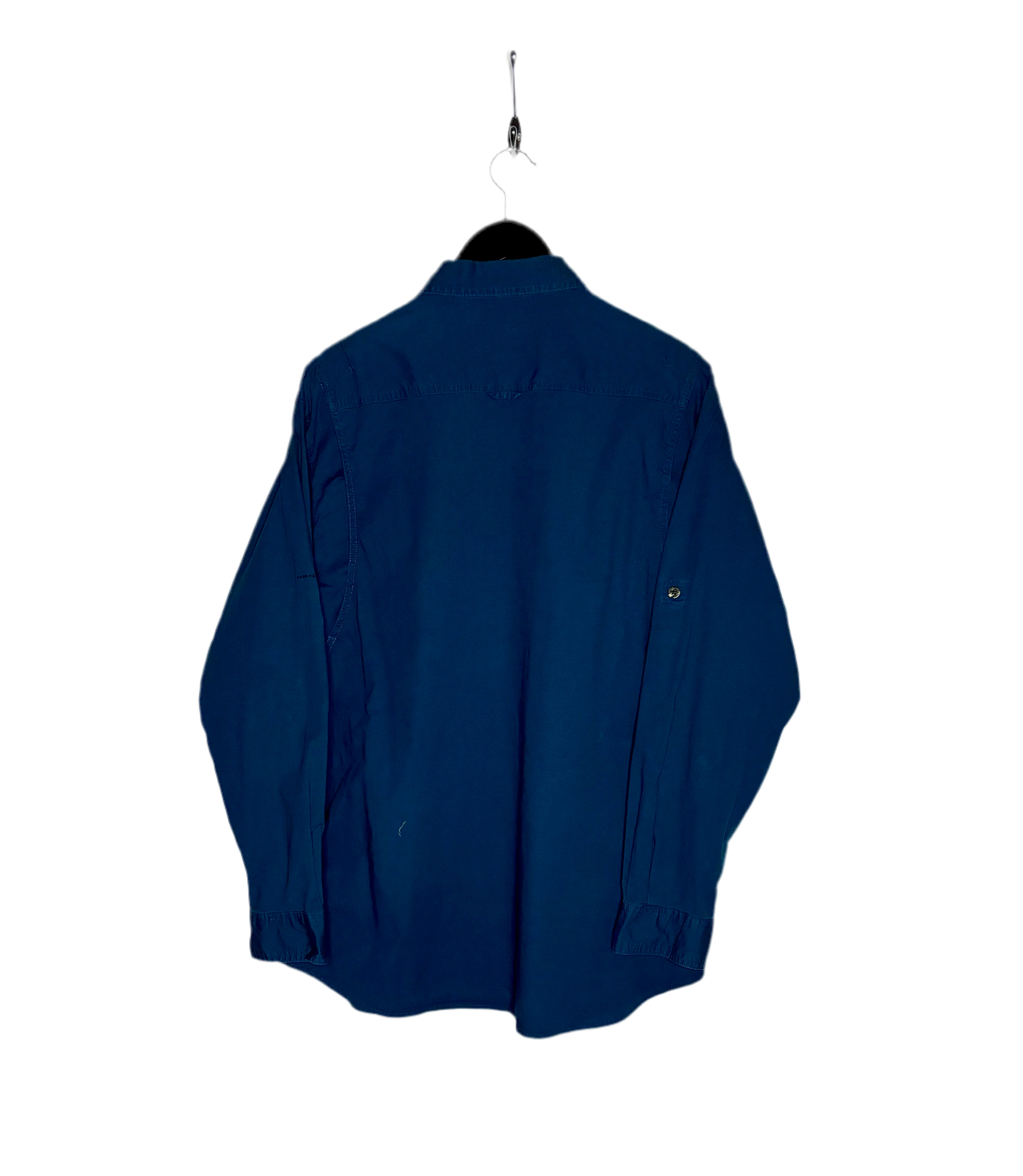 Columbia Vintage Hemd Blau Größe M