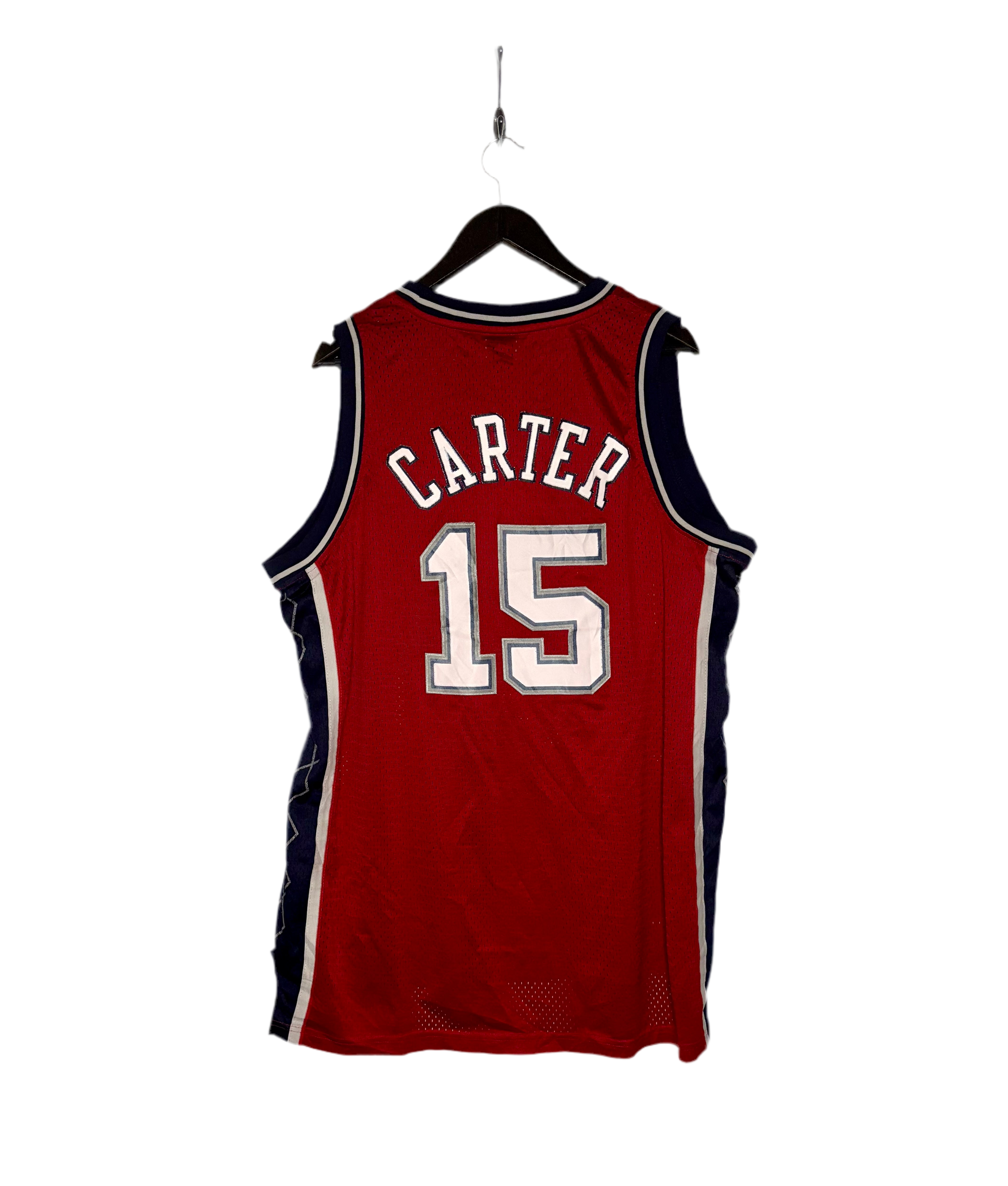 Adidas NBA Brooklyn Nets Jersey #15 Vince Carter Rot Größe XL