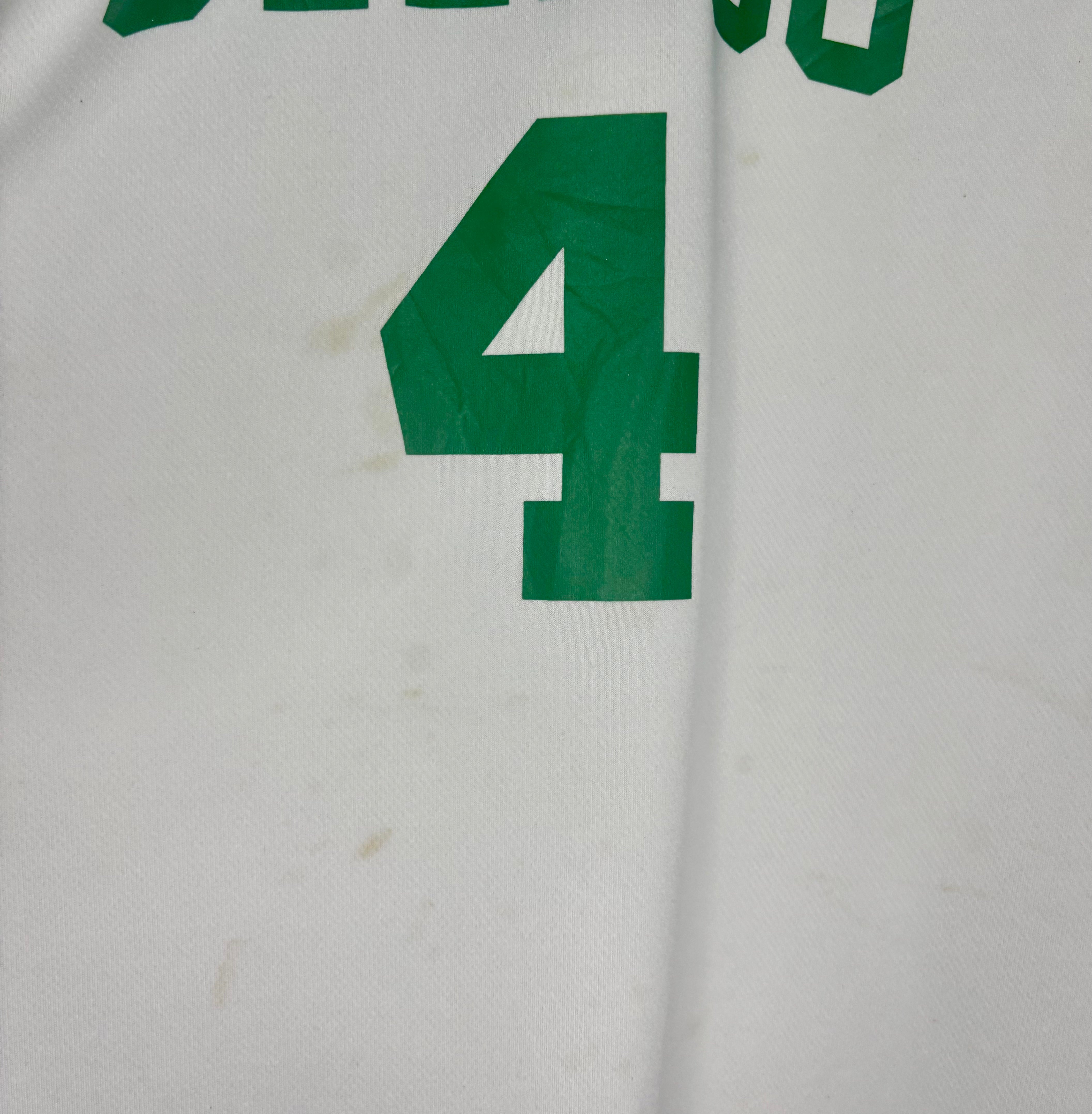 Adidas NBA Boston Celtics Jersey #4 Isiah Thomas Weiß Größe XL Kinder