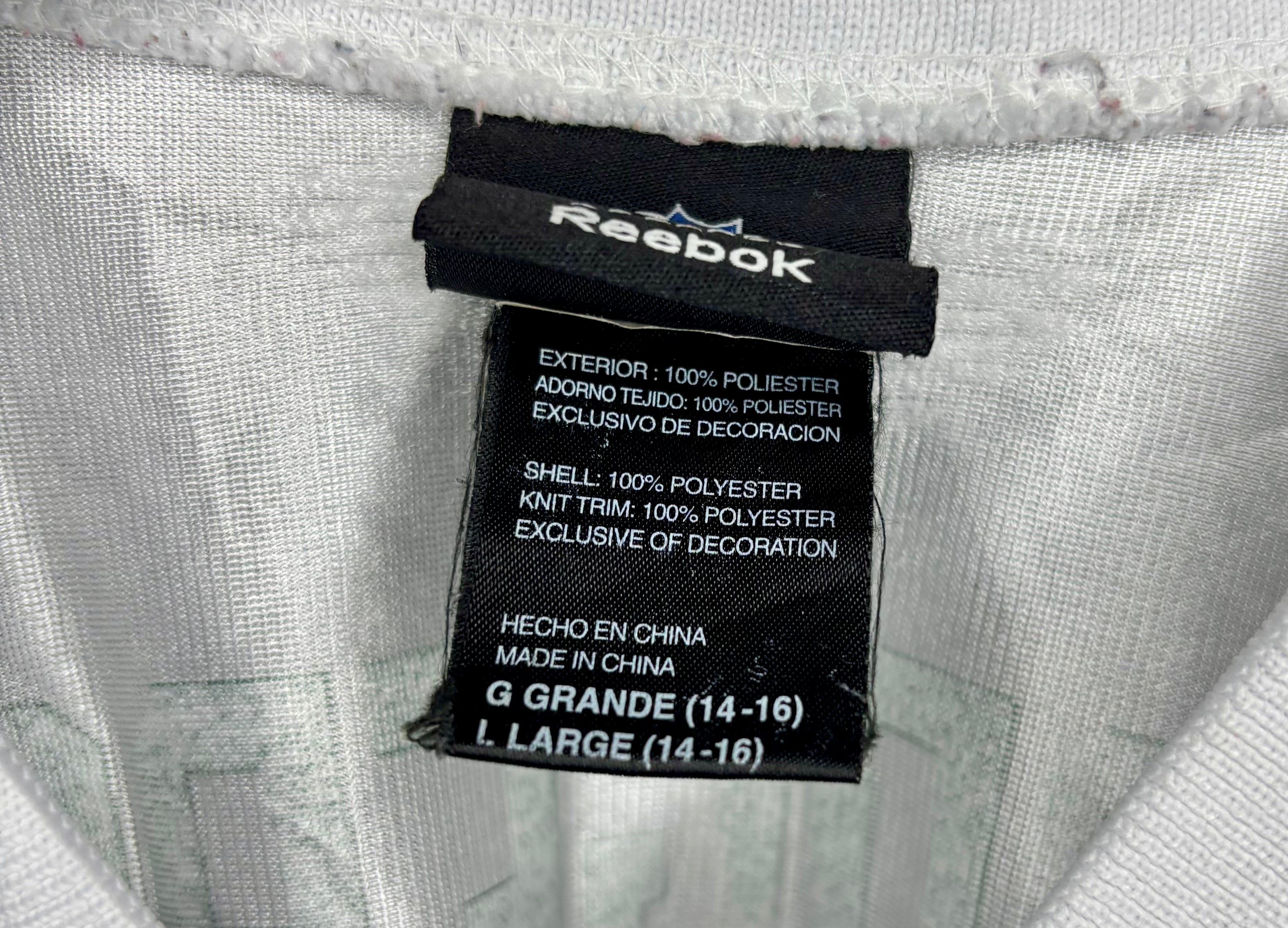 Reebok NFL Green Bay Packers Jersey #12 Aaron Rodgers Weiß Größe L Kinder