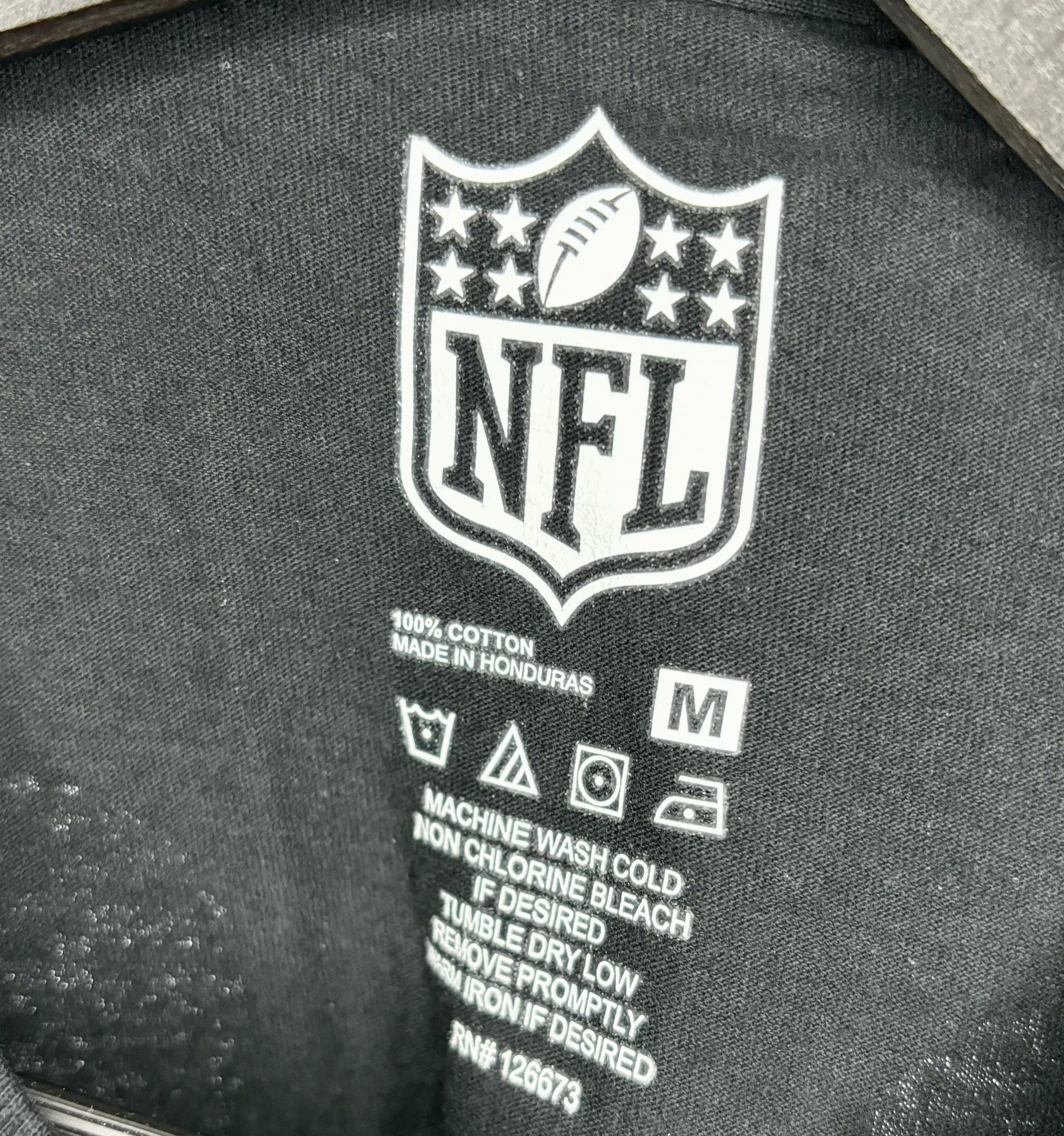 NFL Indianapolis Colts Football T-Shirt Schwarz Größe M Neu
