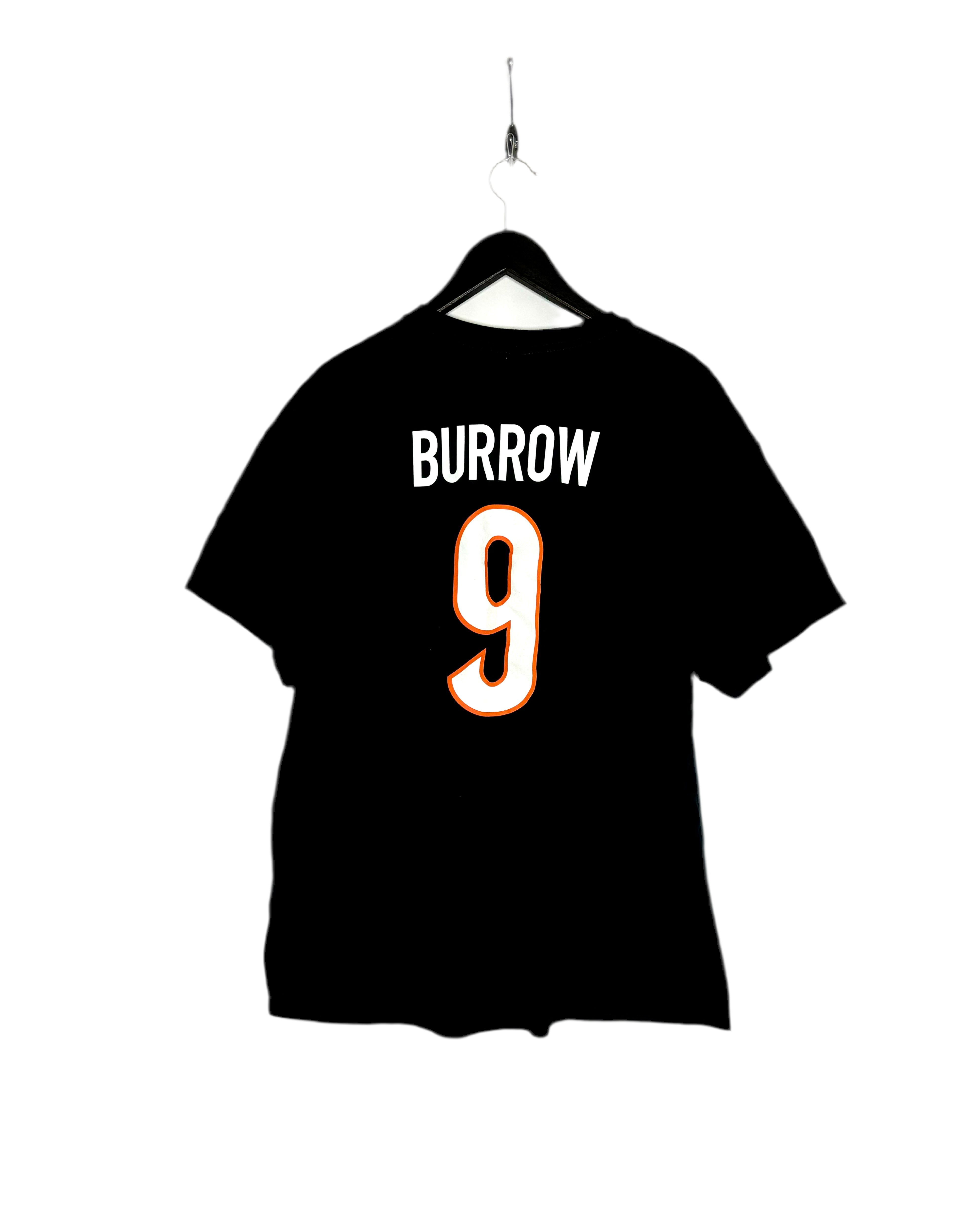 NFL Cincinnati Bengals T-Shirt #9 Joe Burrow Schwarz Größe XL