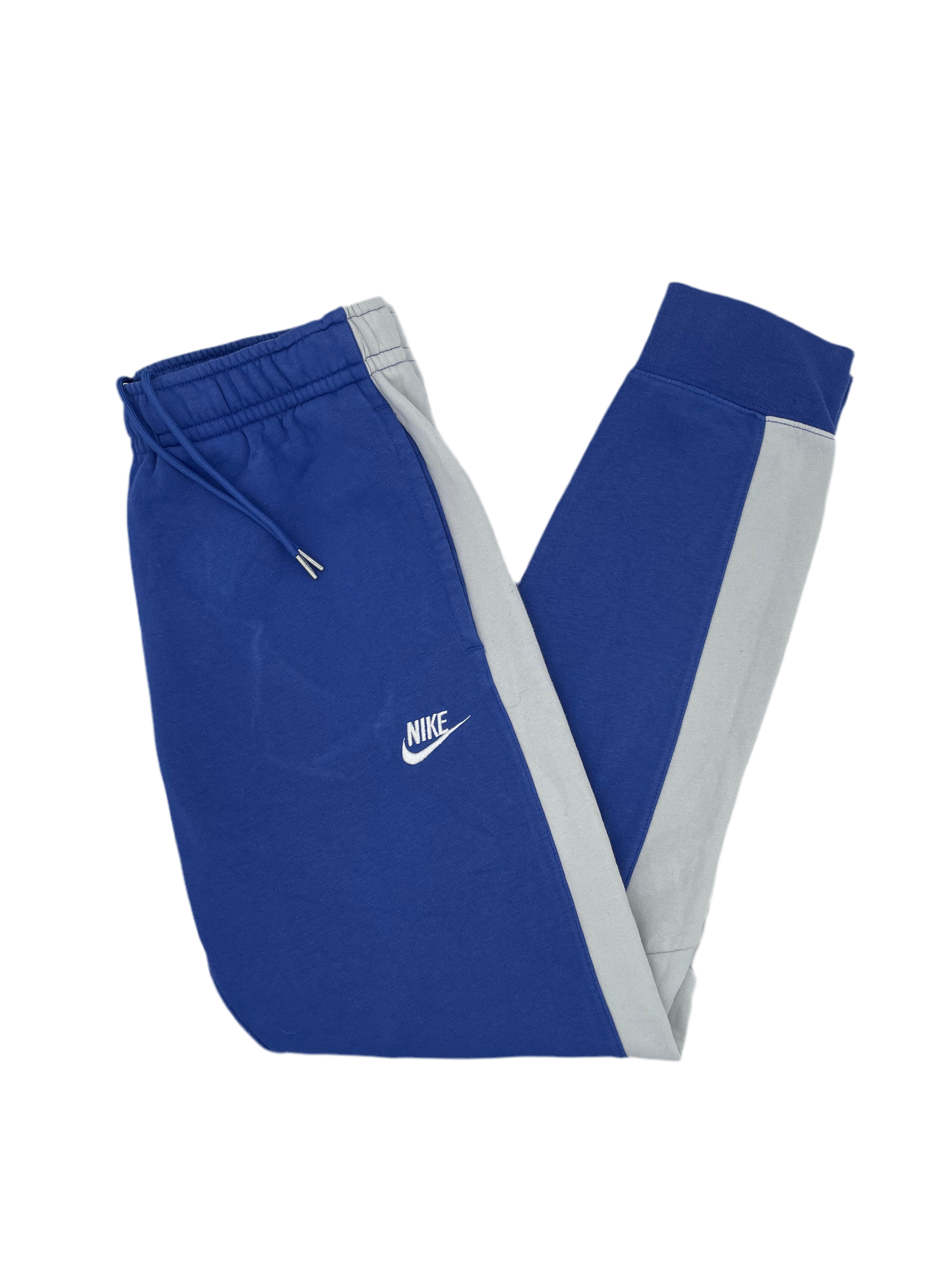 Nike Jogginghose Blau/Weiß Größe M Damen