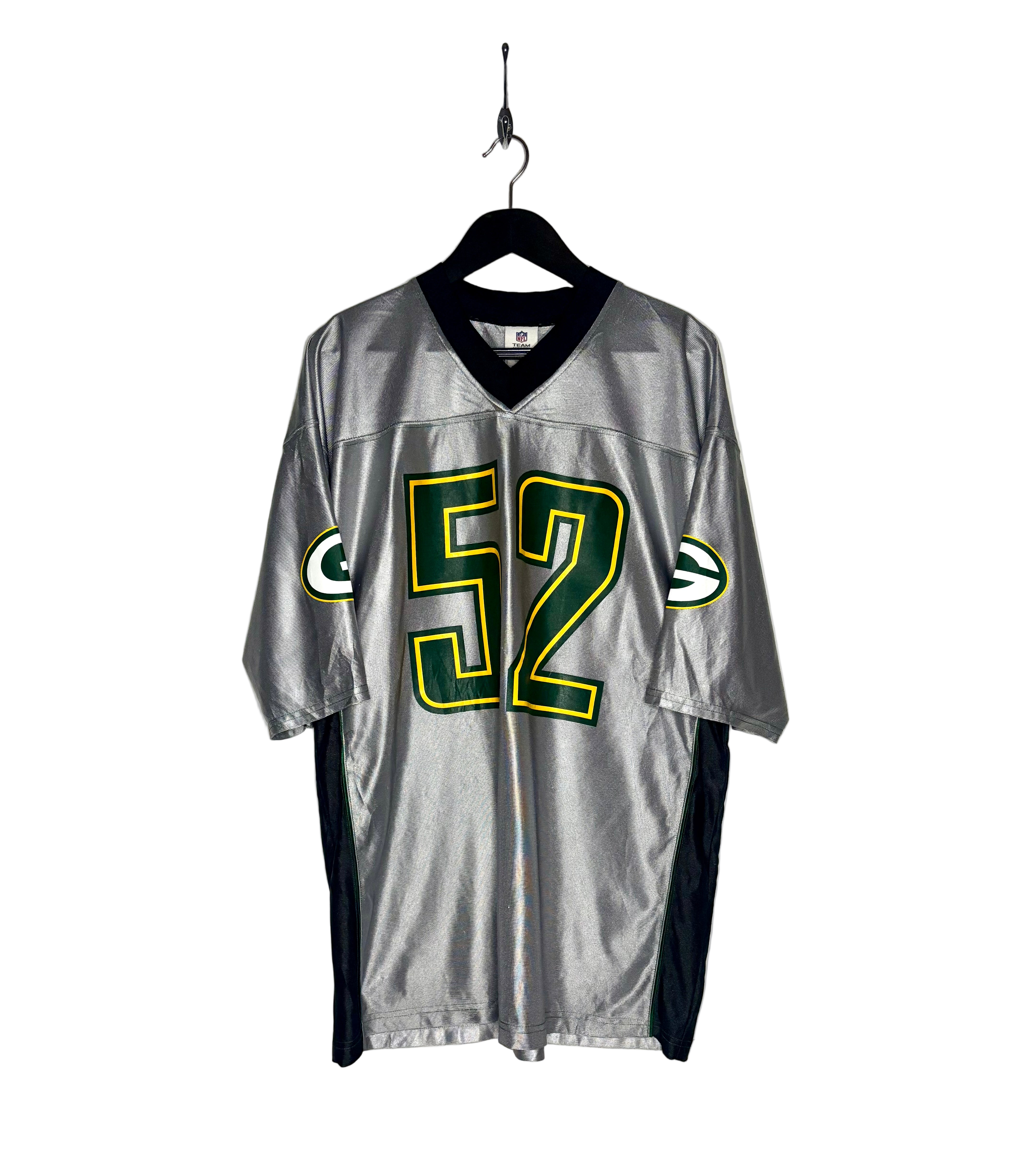 Reebok OnField Green Bay Packers Jersey #52 Clay Matthews Grau Größe XL