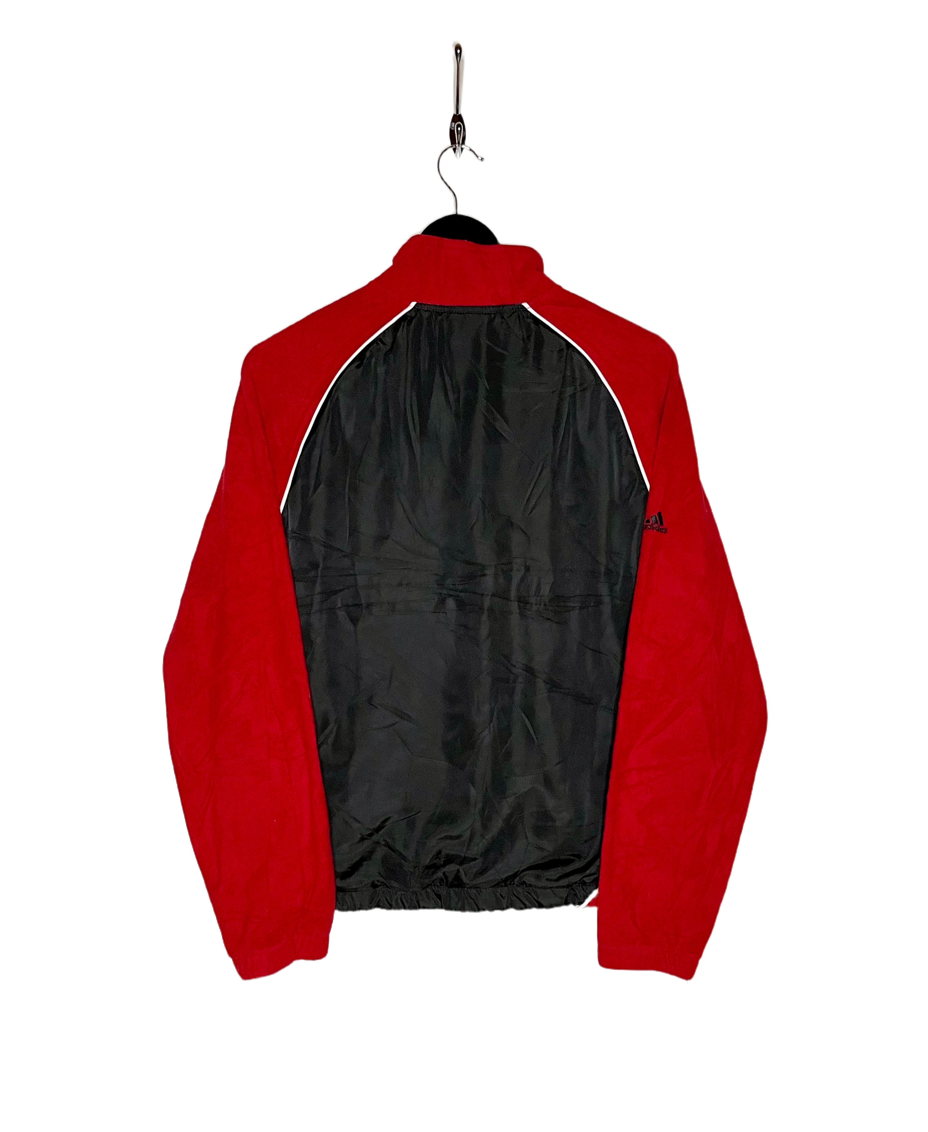 Adidas Fleece Jacket NHL Wisconsin Badgers Red Size S