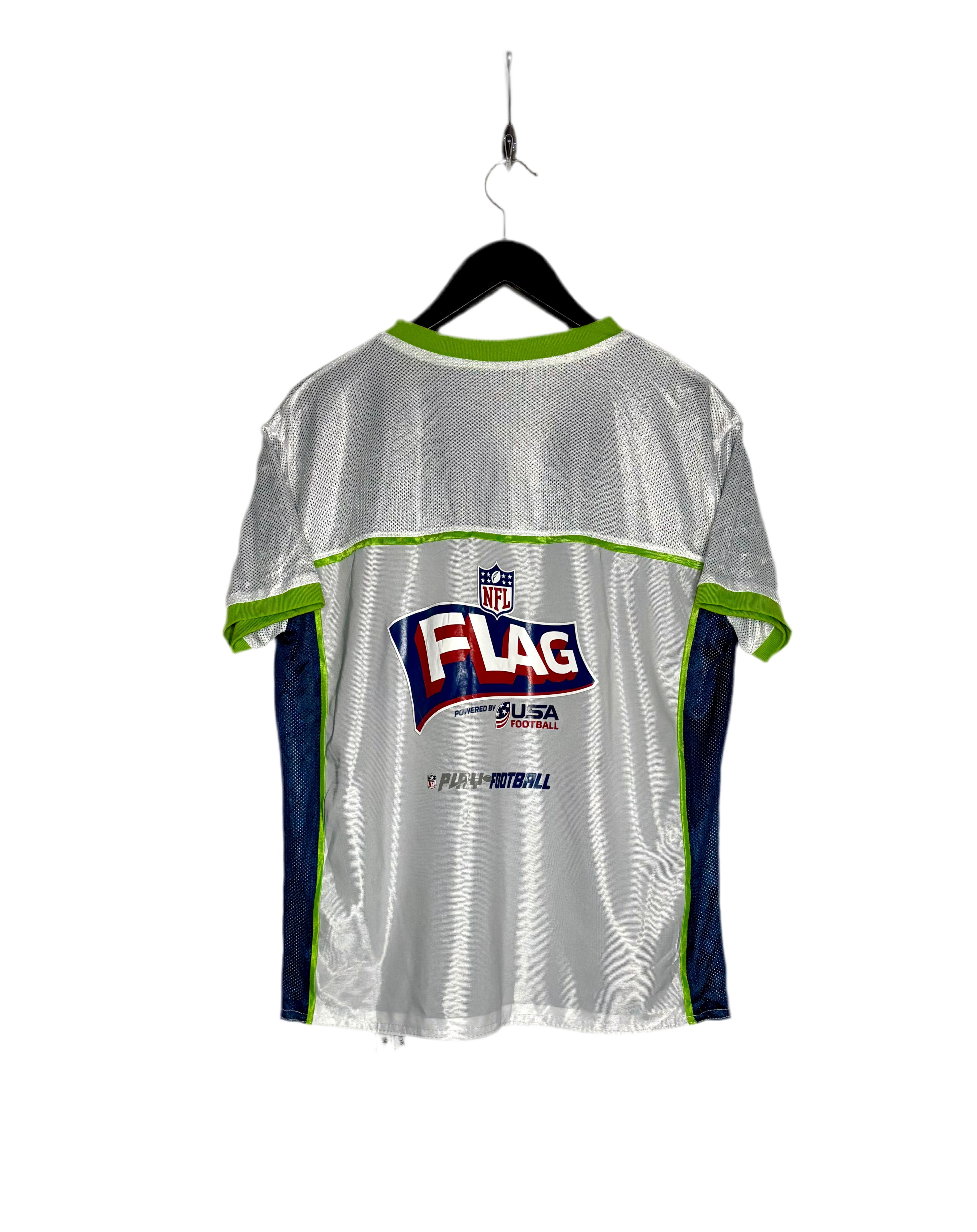 NFL Seattle Seahawks Flag Football Jersey Blau Größe M