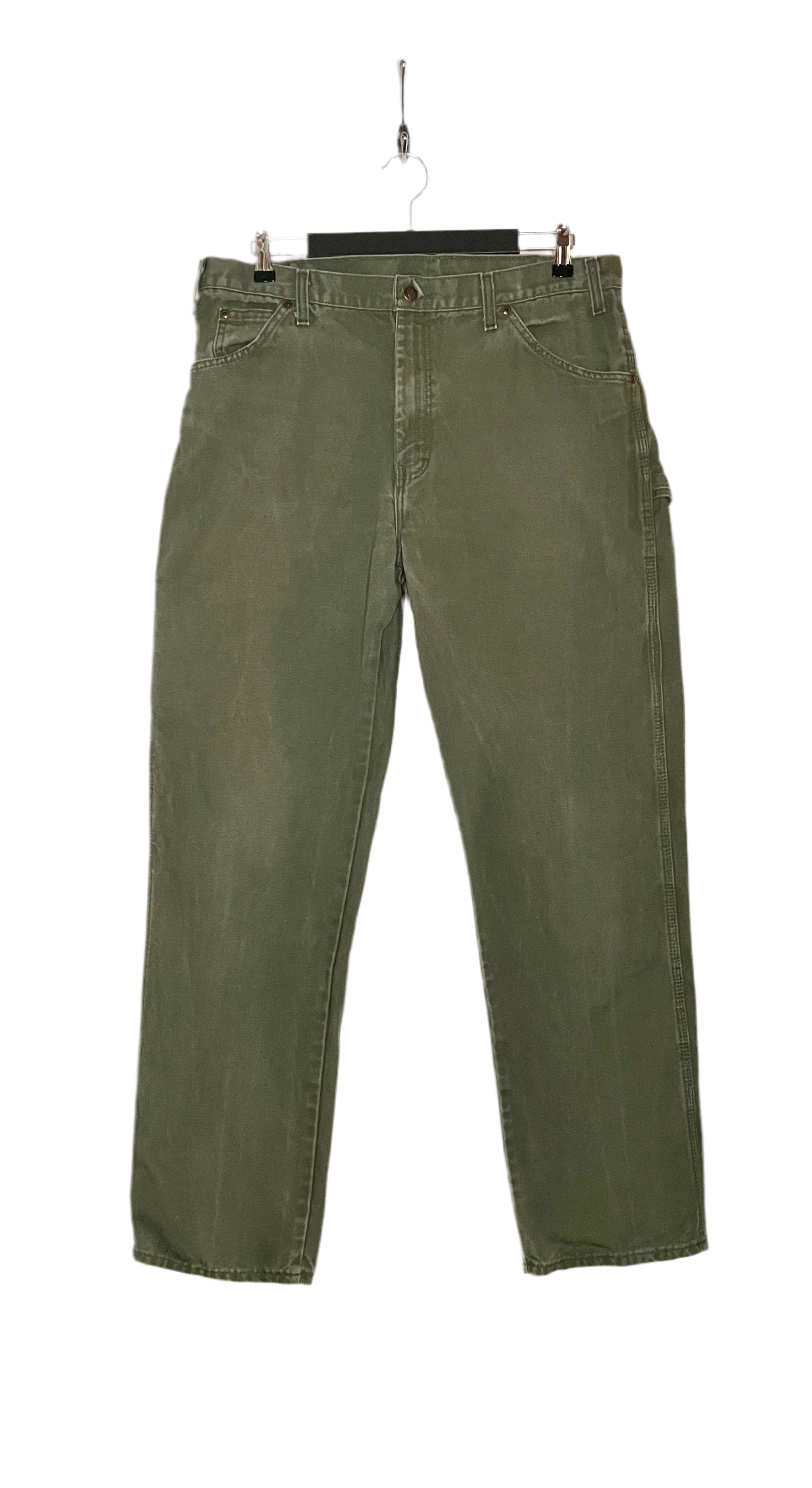 Dickies Workwear Jeans Olivgrün W36 L32