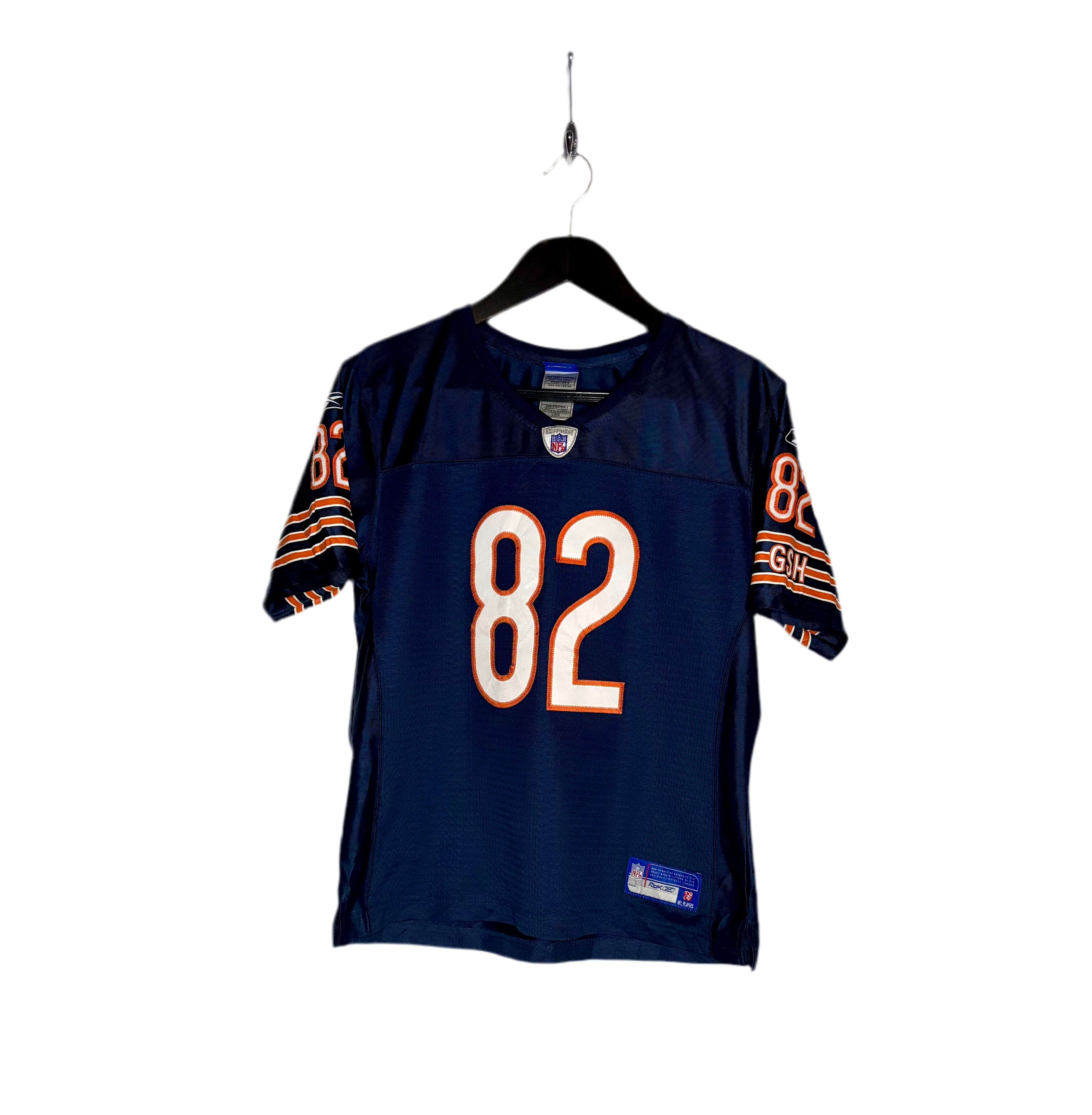 Reebok NFL Chicago Bears Jersey #82 Greg Olsen Blau Größe L Kinder