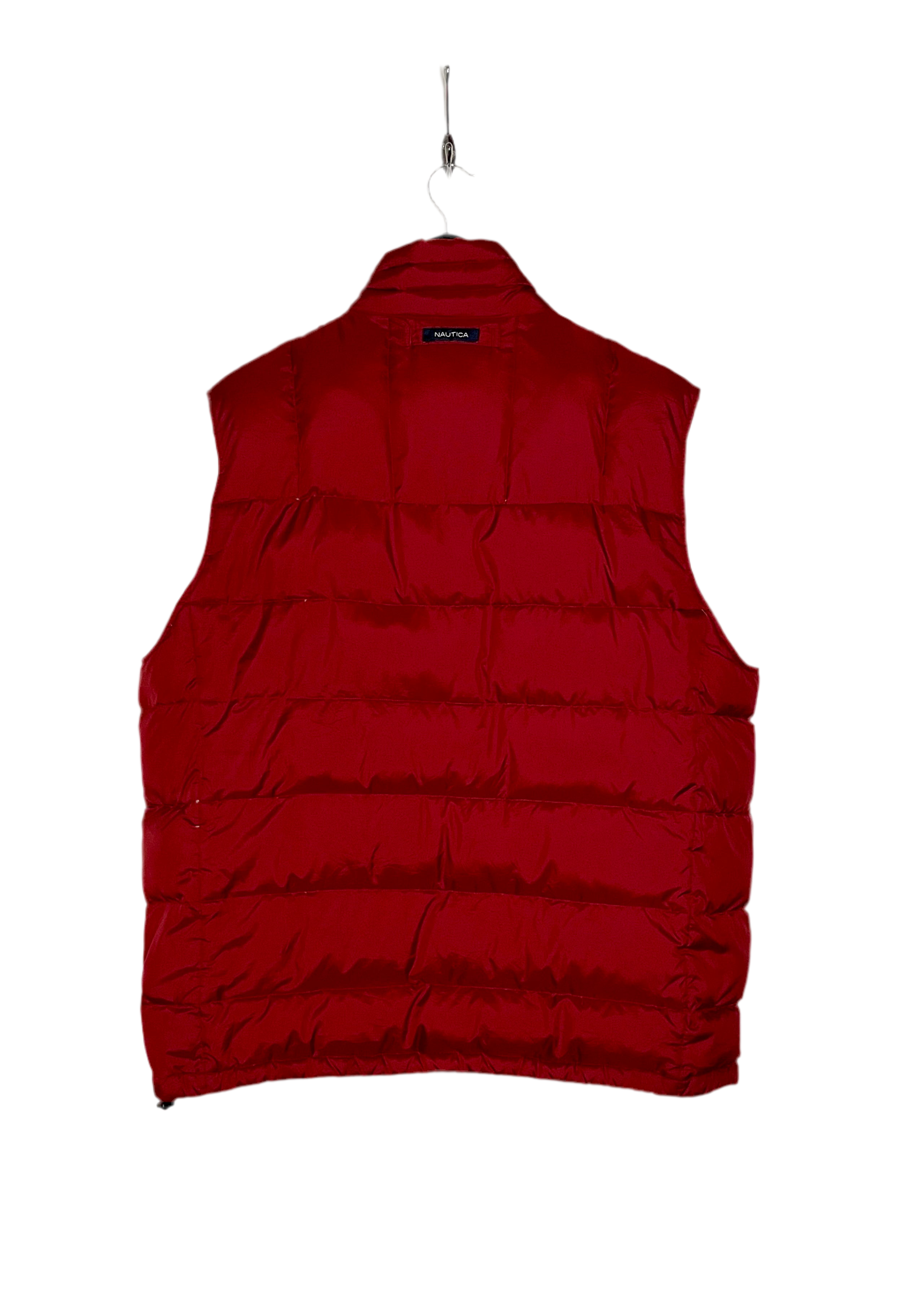 Nautica Vintage Daunenweste Rot Größe XL