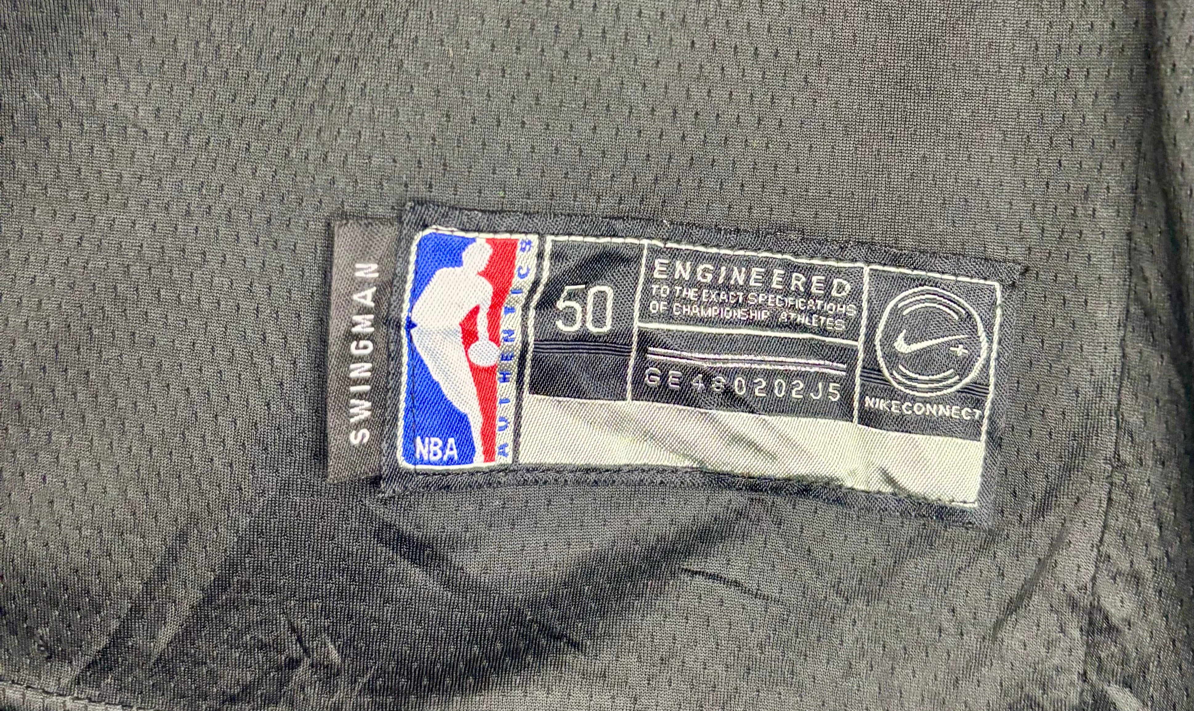 Nike NBA Dallas Mavericks City Edition Jersey #77 Luka Doncic Schwarz Größe XL