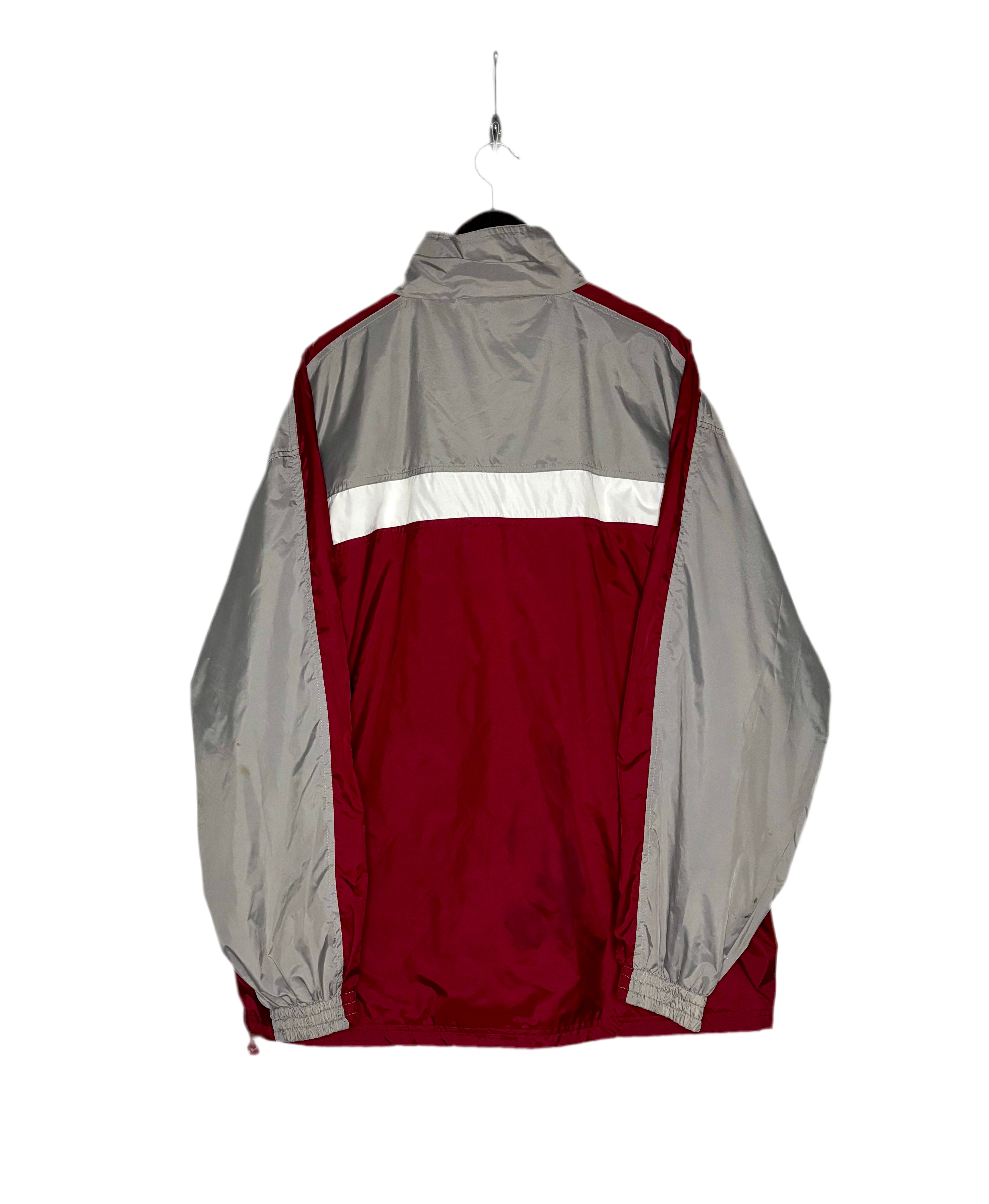 Fila Vintage Trainingsjacke Grau/Rot Größe XL