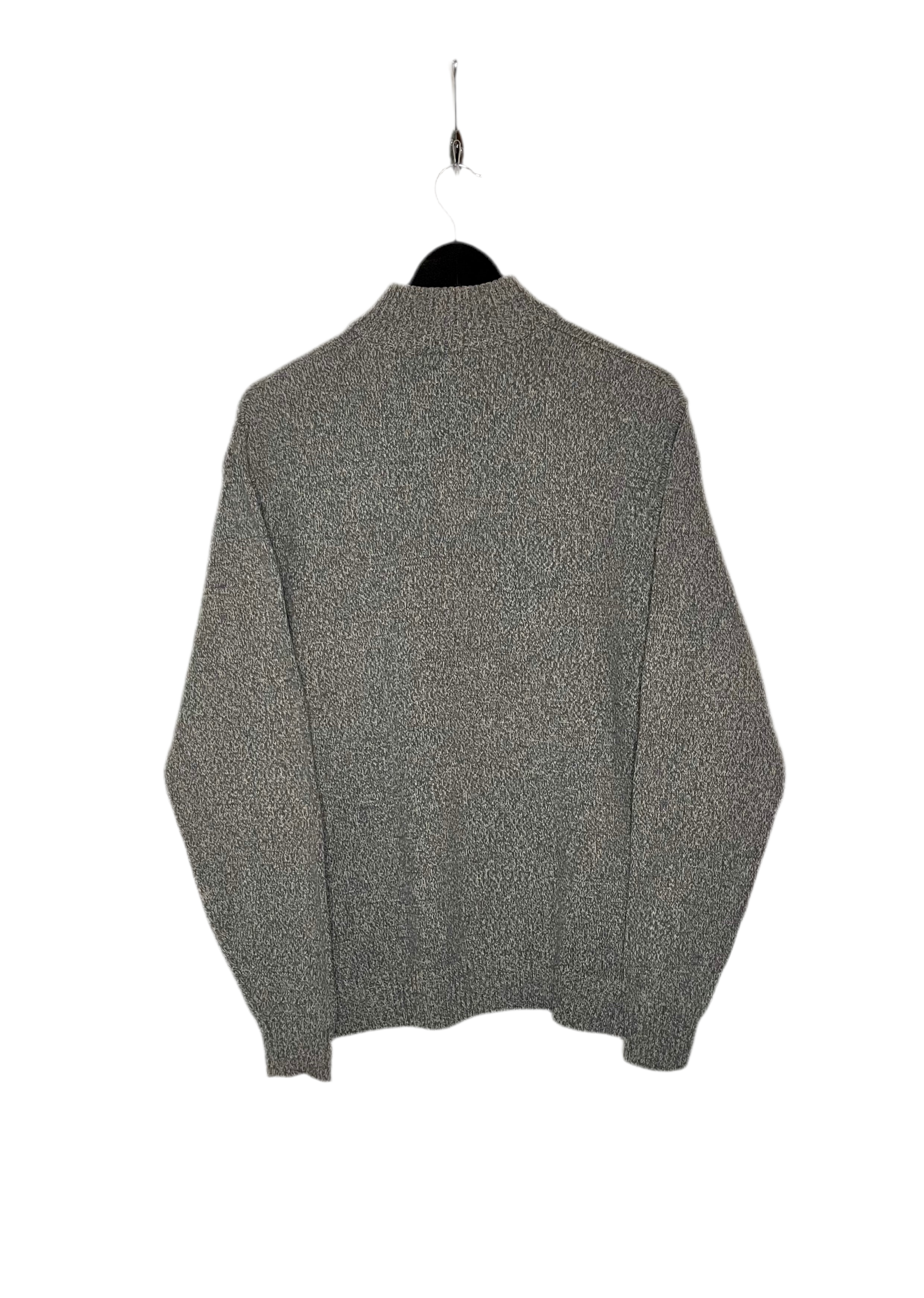 Chaps Vintage Knit Pullover Grau Größe L