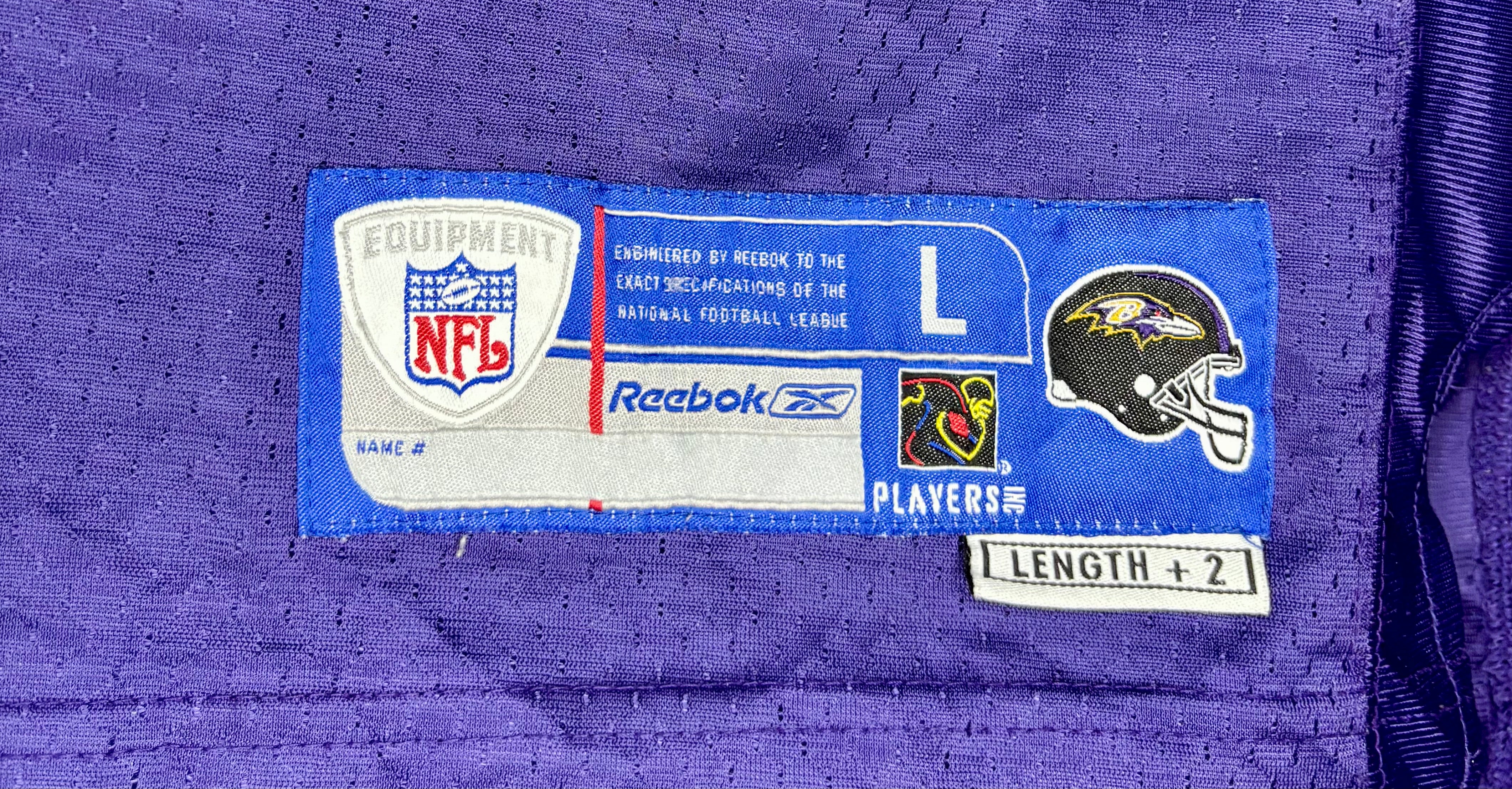 Reebok NFL Vintage Baltimore Ravens Jersey #86 Todd Heap Lila Größe L