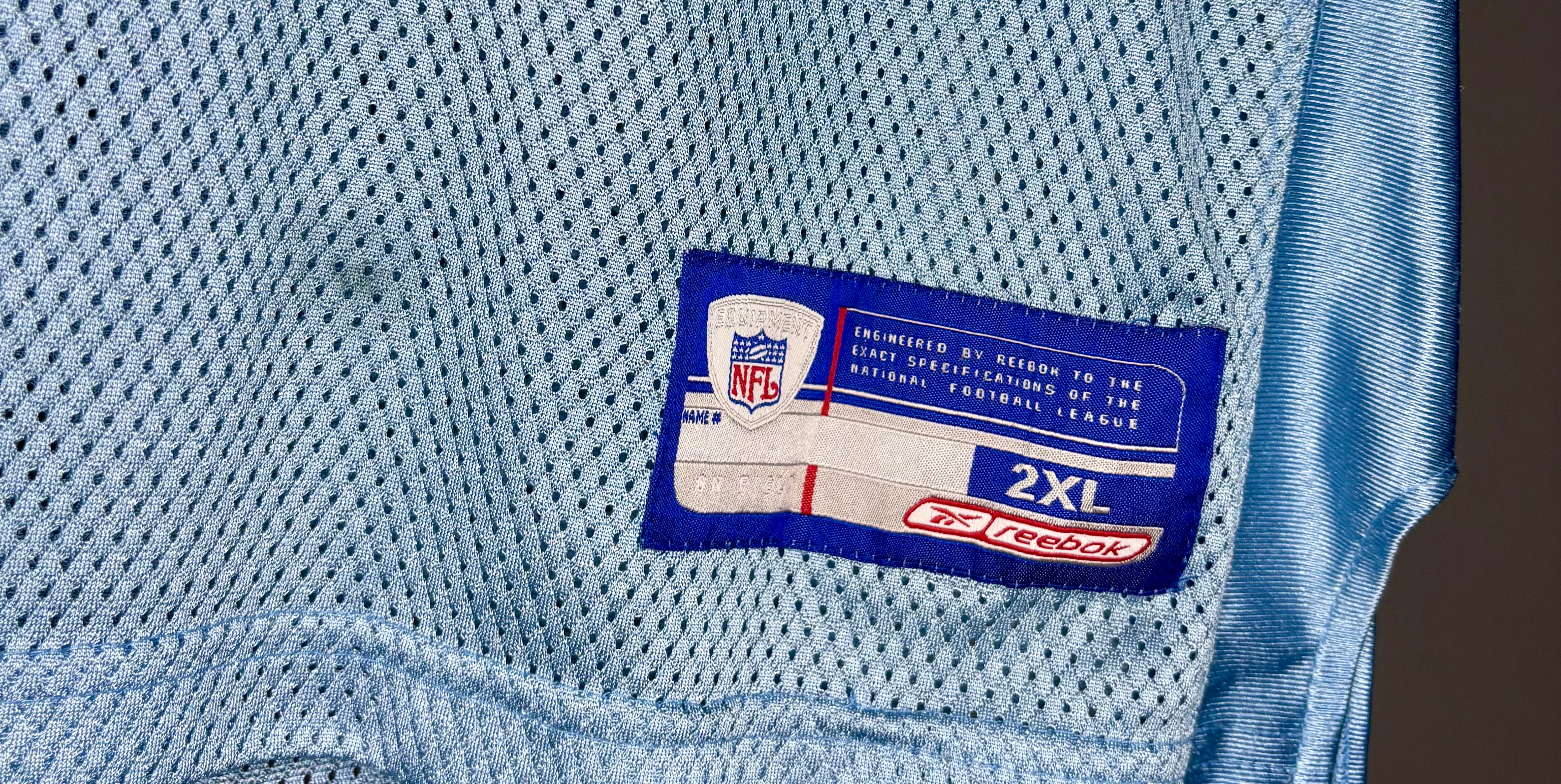 Reebok NFL Los Angeles Chargers Jersey #21 LaDainian Tomlinson Blau Größe XXL