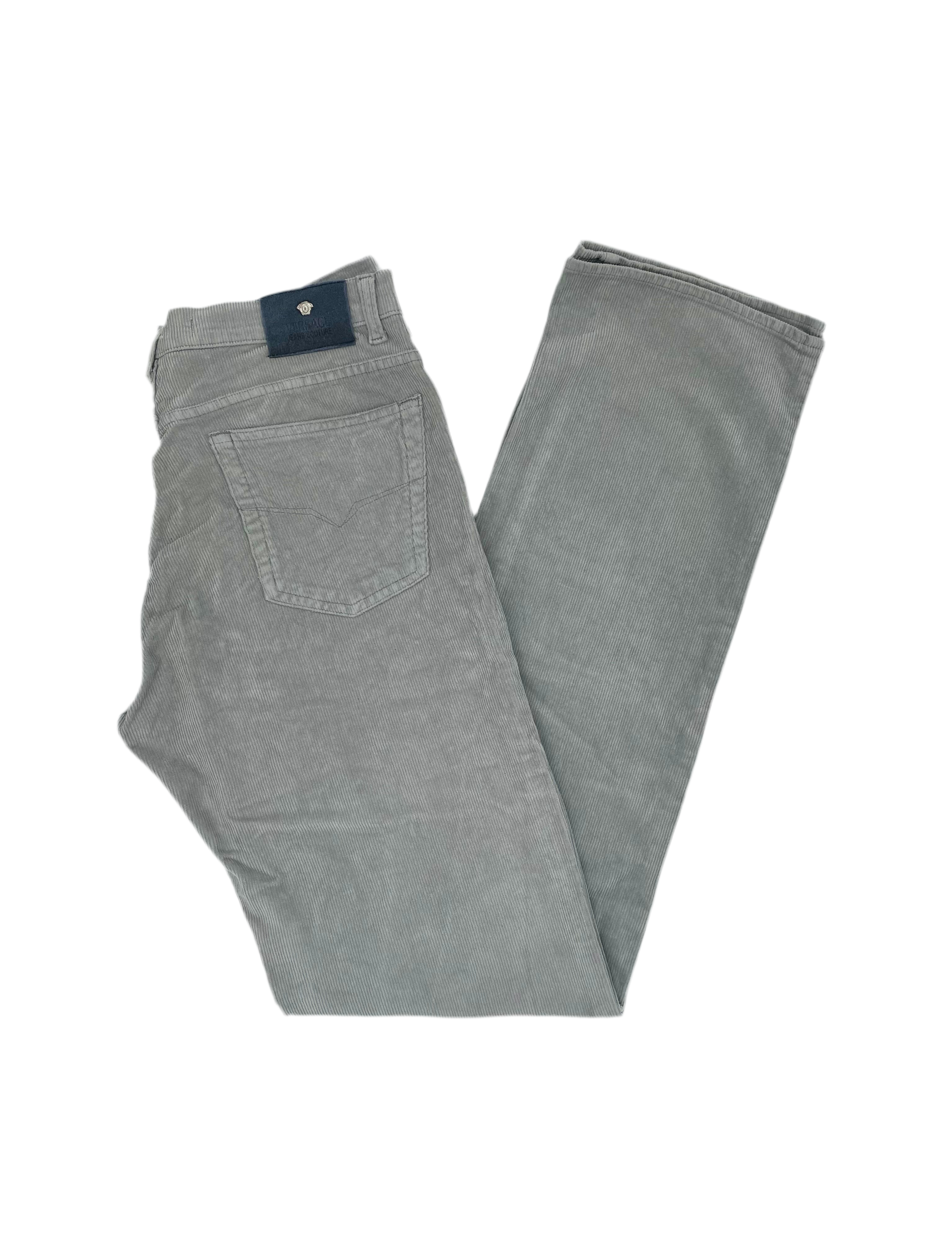 Versace Cordhose Grau Größe 32