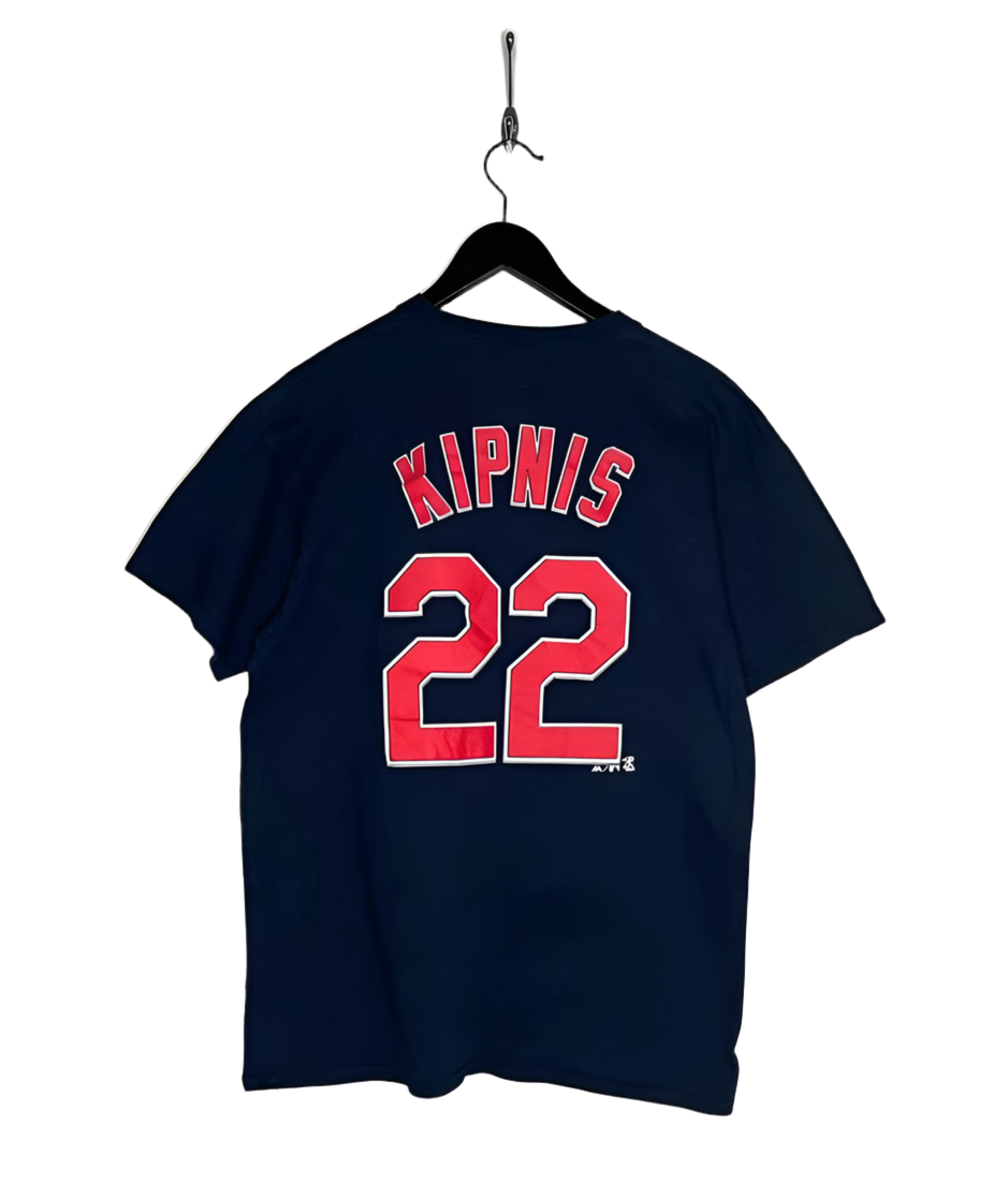Majestic T-Shirts MLB Cleveland Indians #22 Jason Kipnis Size L