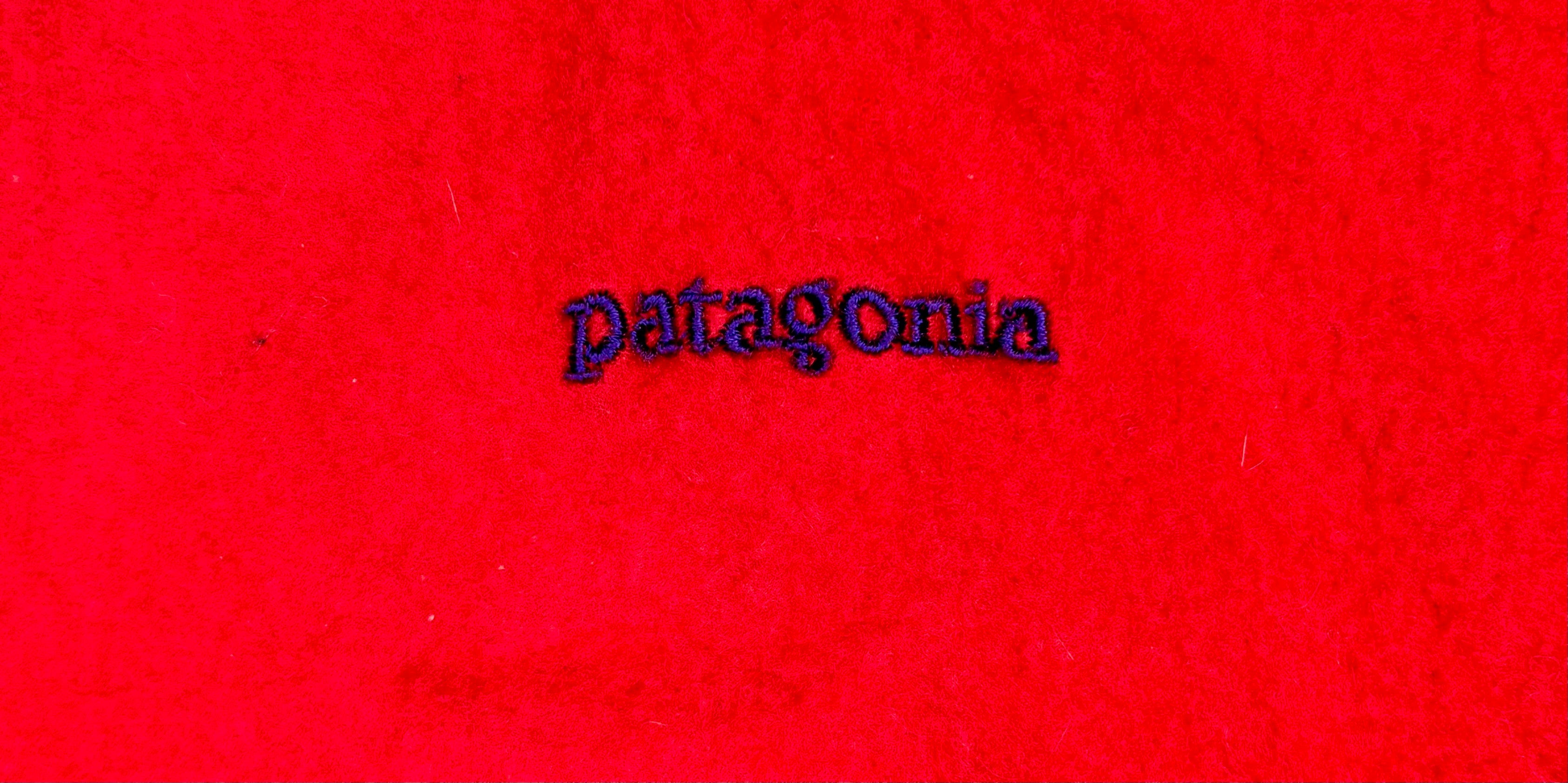Patagonia Fleece Weste Rot Größe L
