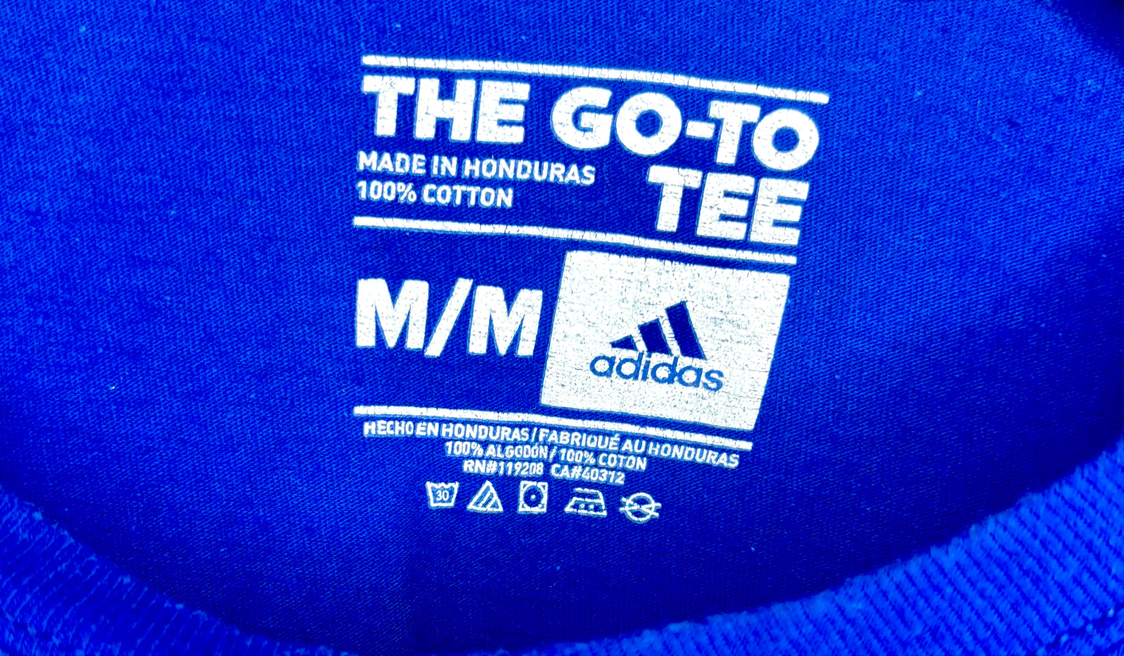 Adidas Robinson Rams Longsleeve Blau Größe M