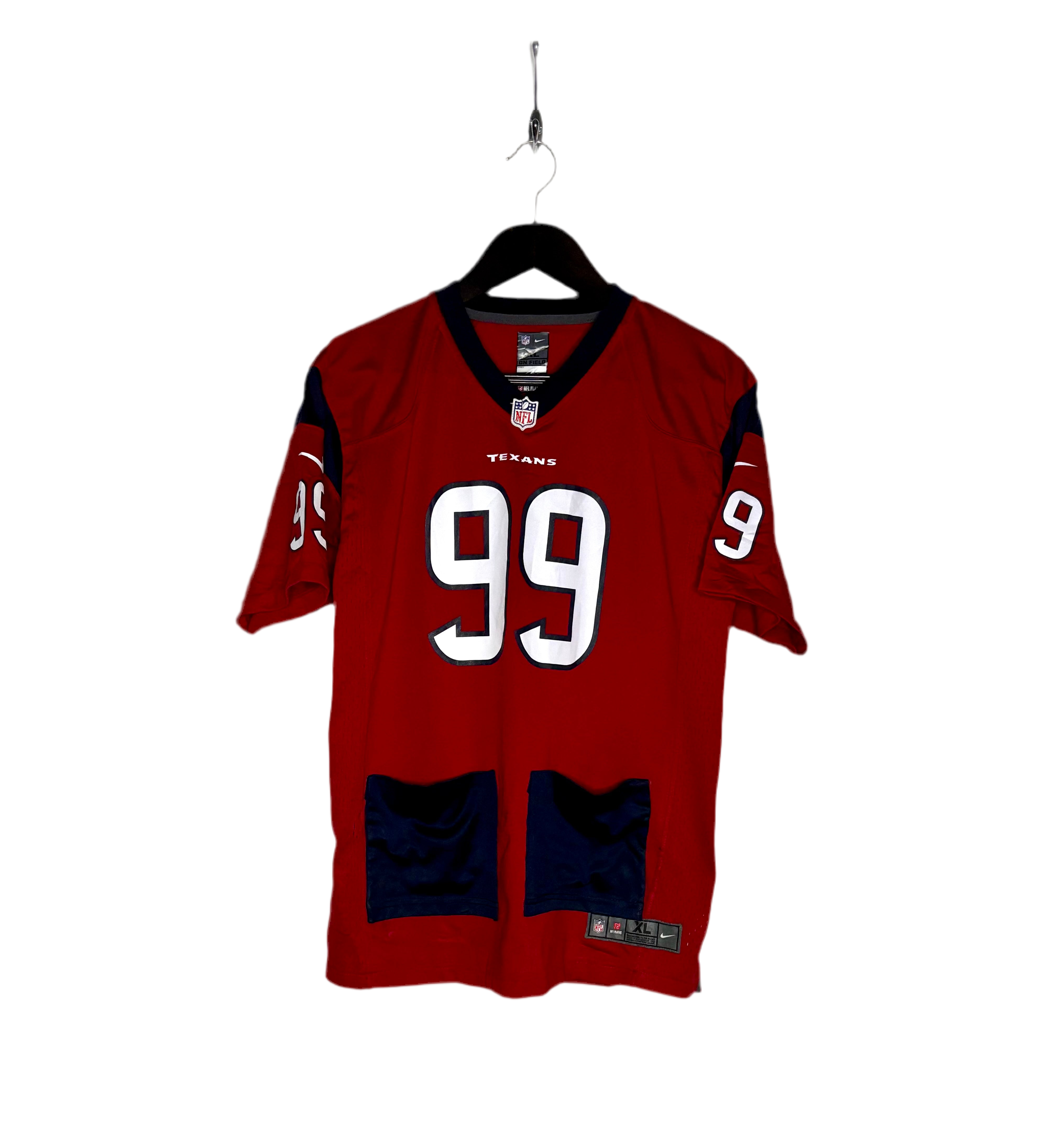 Nike NFL Houston Texans Jersey #99 Justin James Watt Rot Größe XL Kinder