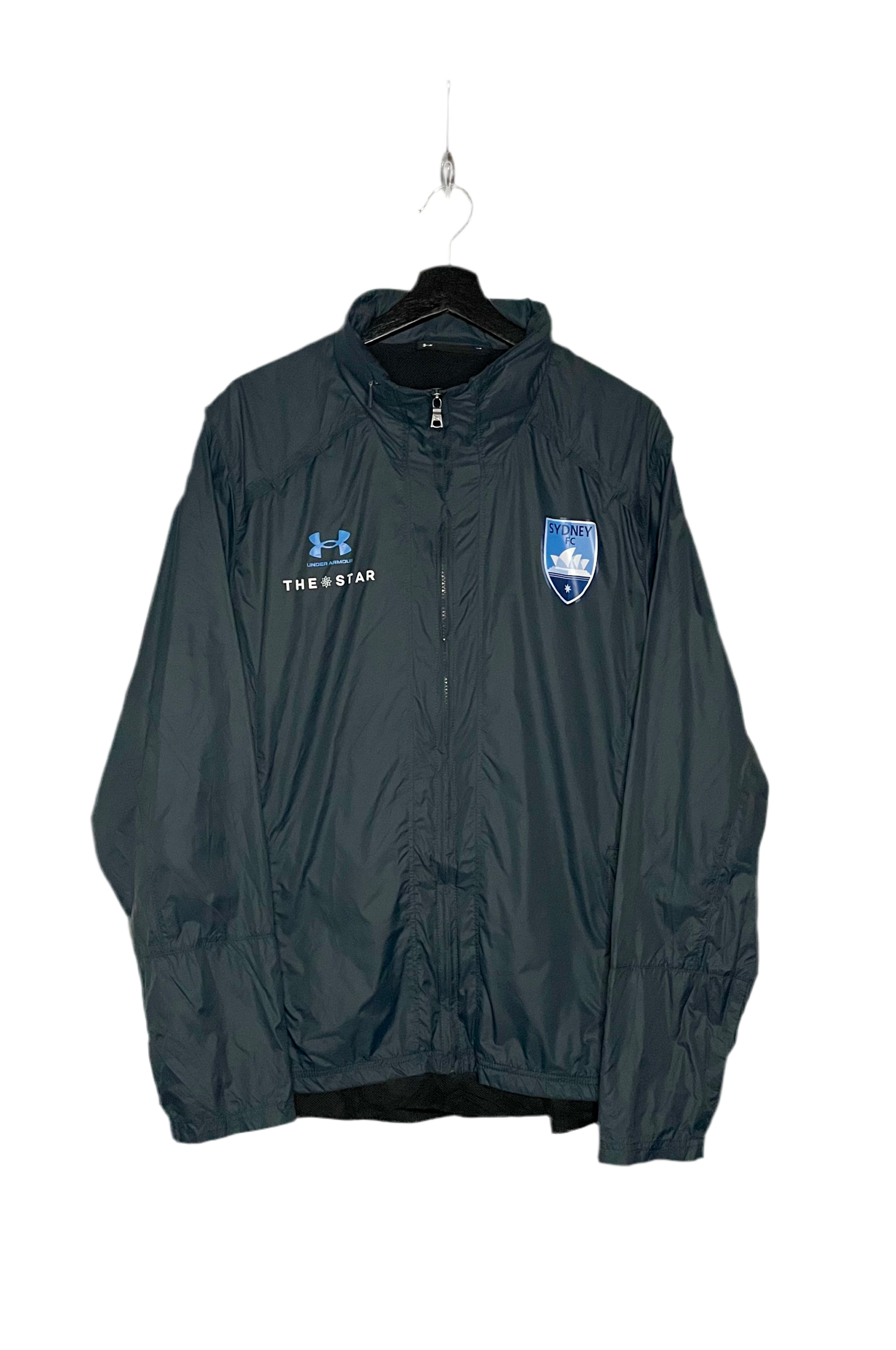 Under Armour Regenjacke Sydney FC Dunkelblau Größe XL