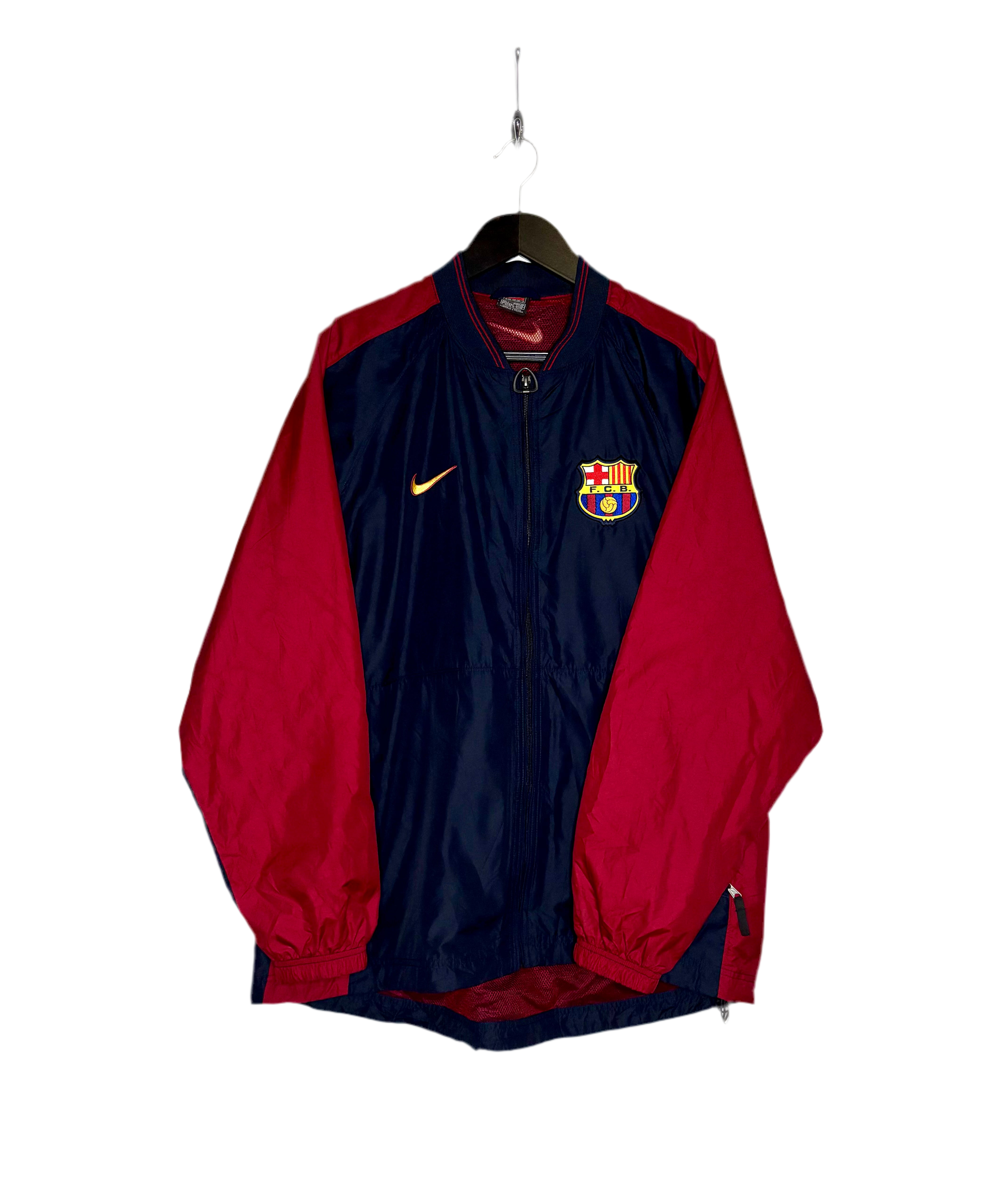 Nike Vintage FC Barcelona Trainingsjacke Rot/Blau Größe L