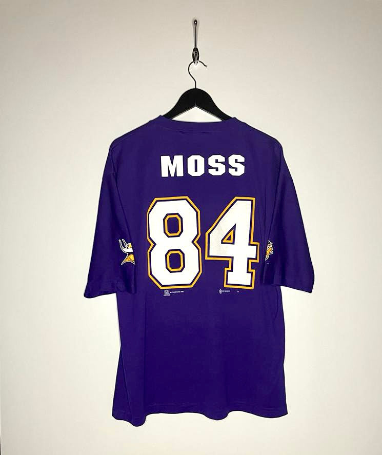 Sport Attack Jersey Minnesota Vikings #84 Randy Moss Lila Größe L