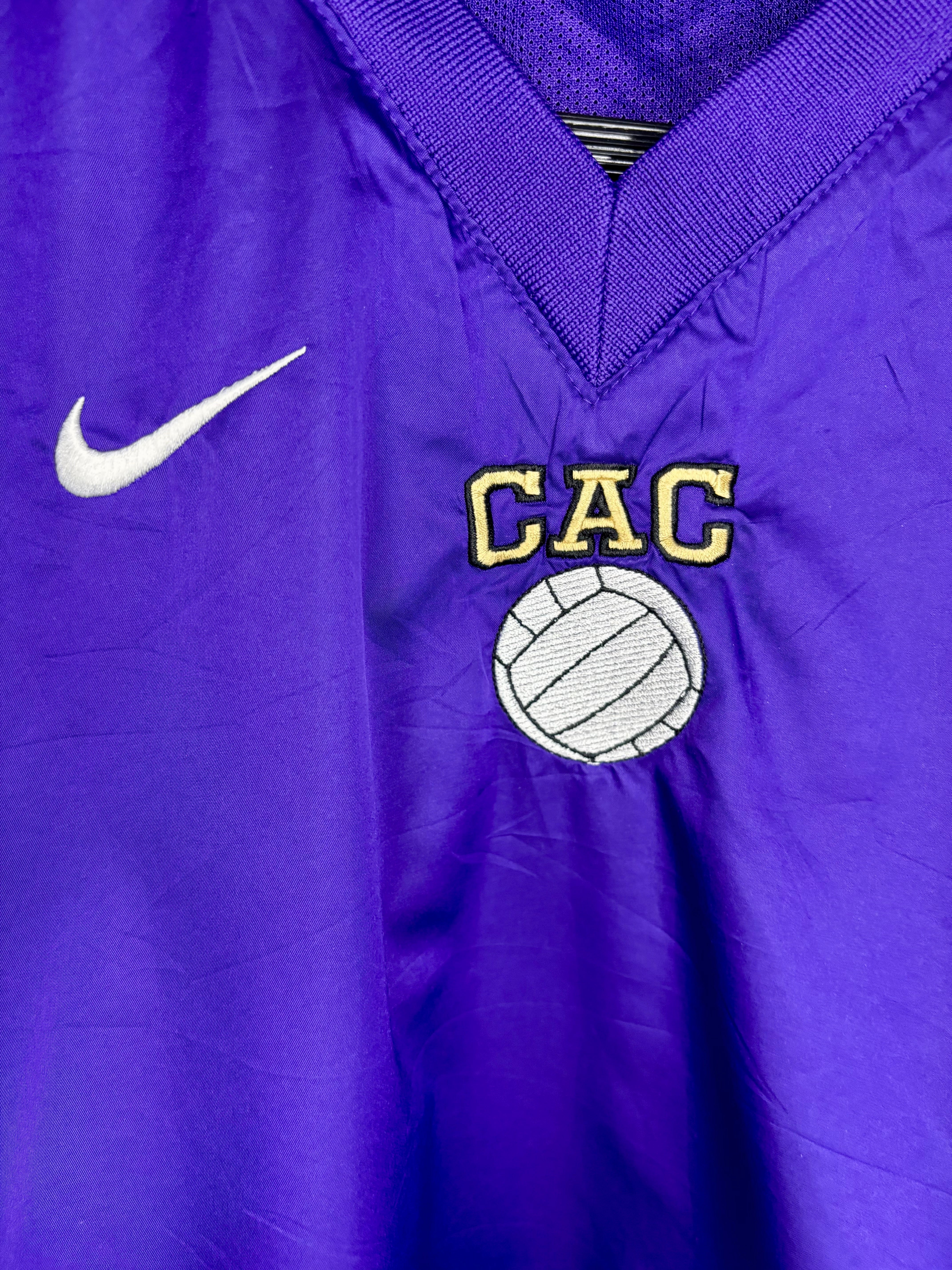 Nike Vintage CAC Volleyball Windbreaker Lila Größe S