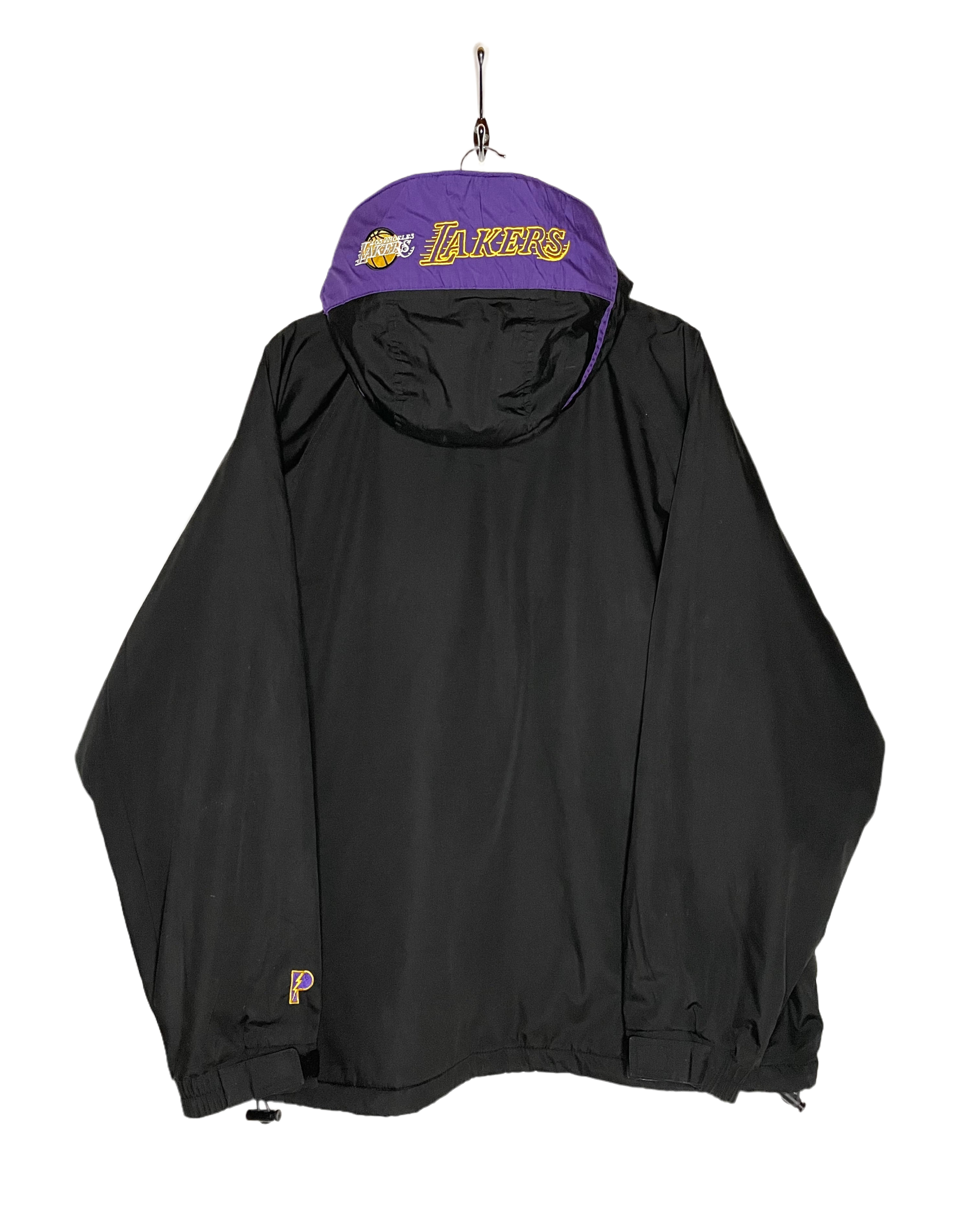 Pro Player Vintage Winterjacke LA Lakers Schwarz Größe XL