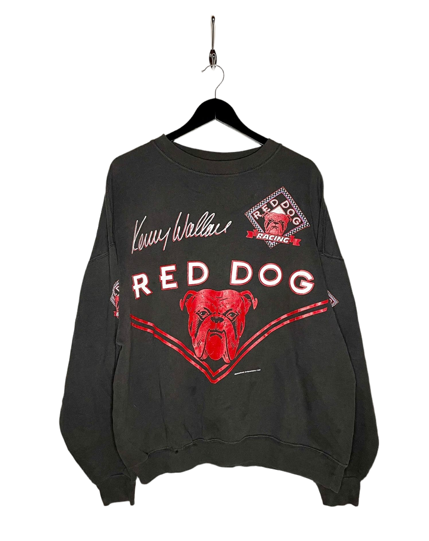 HI Miller Sweater Kenny Wallace Red Dog Racing Nescar Size 2XL