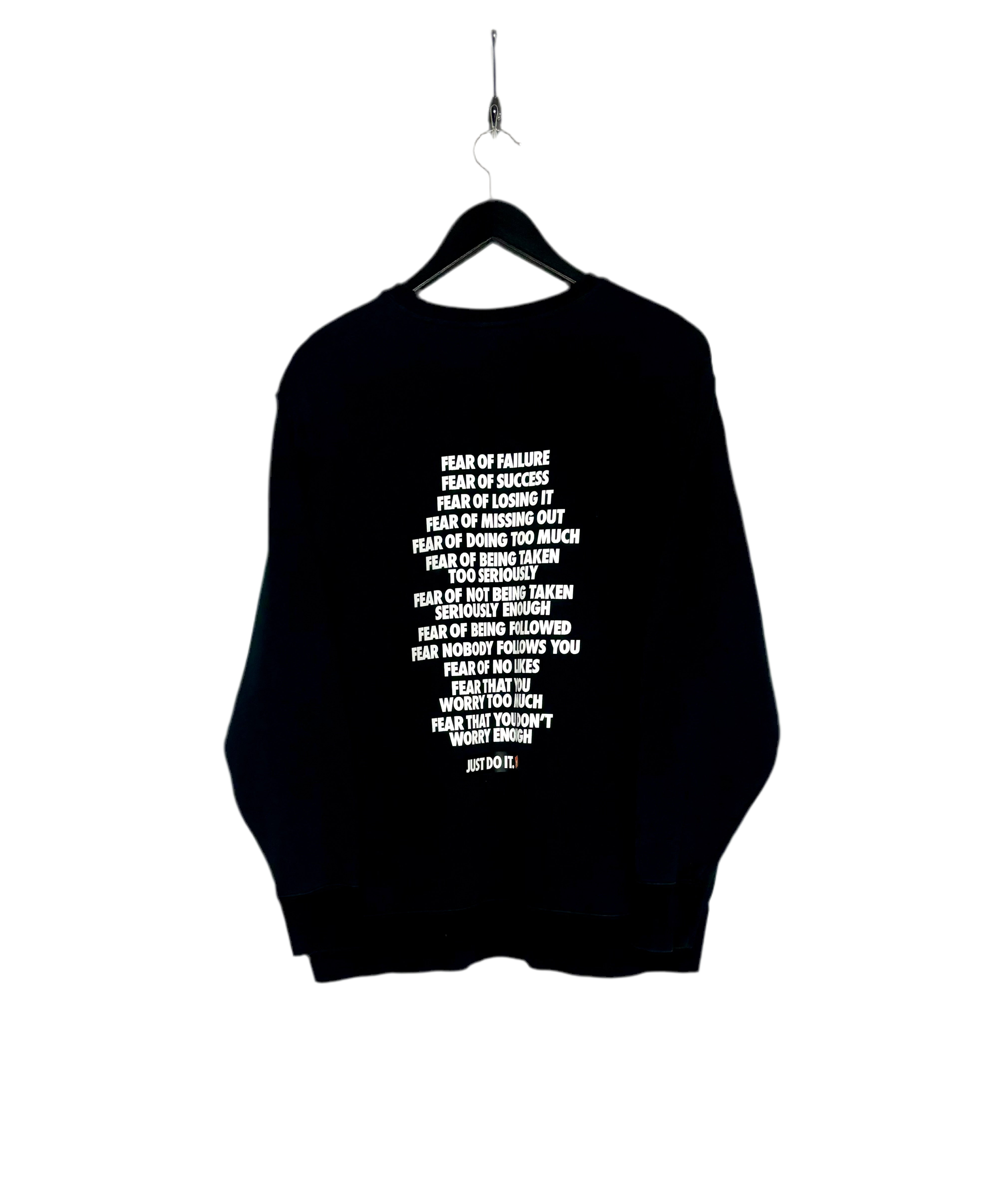 Nike Just Do It Sweater Schwarz Größe L