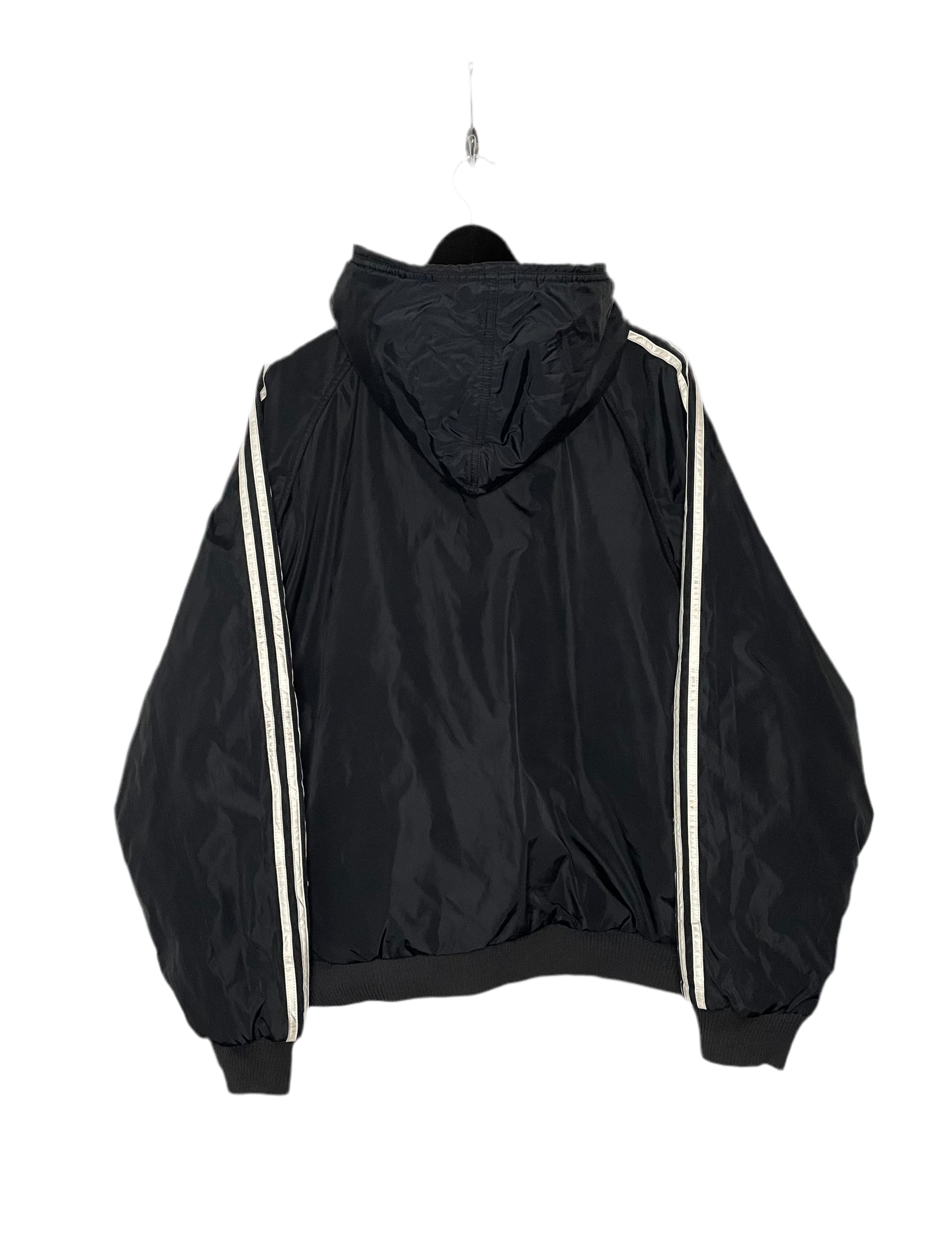 Adidas Vintage Reversible Jacket Schwarz/Grau Größe XL