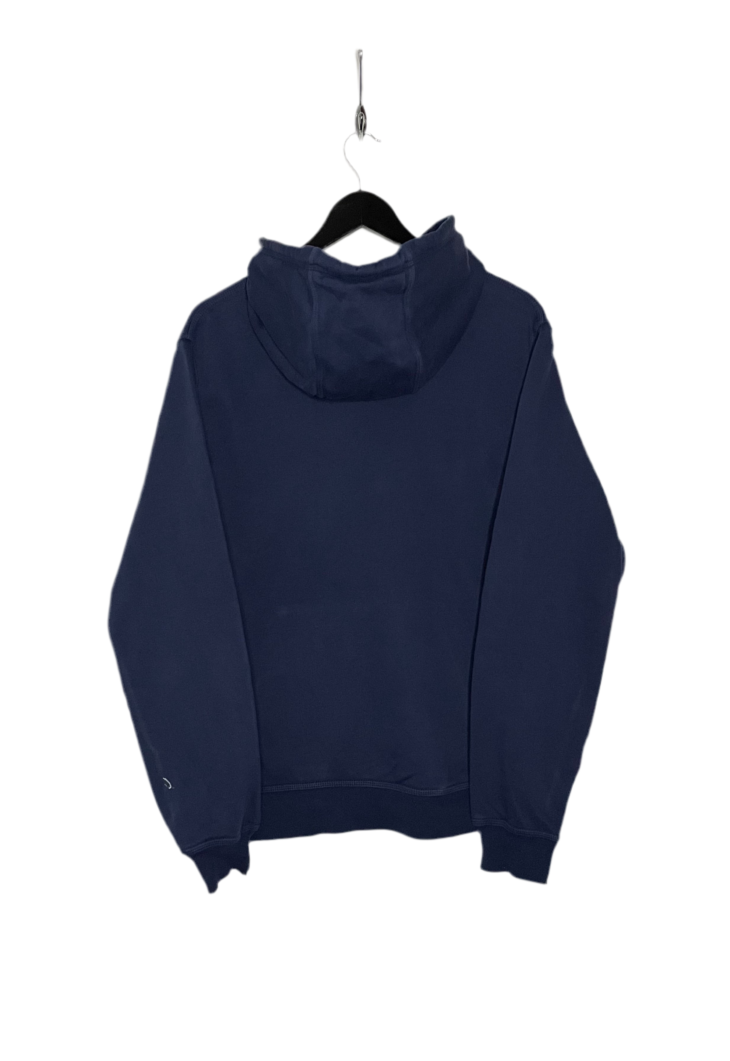 Nike Vintage Hoodie bestickt Blau Größe L