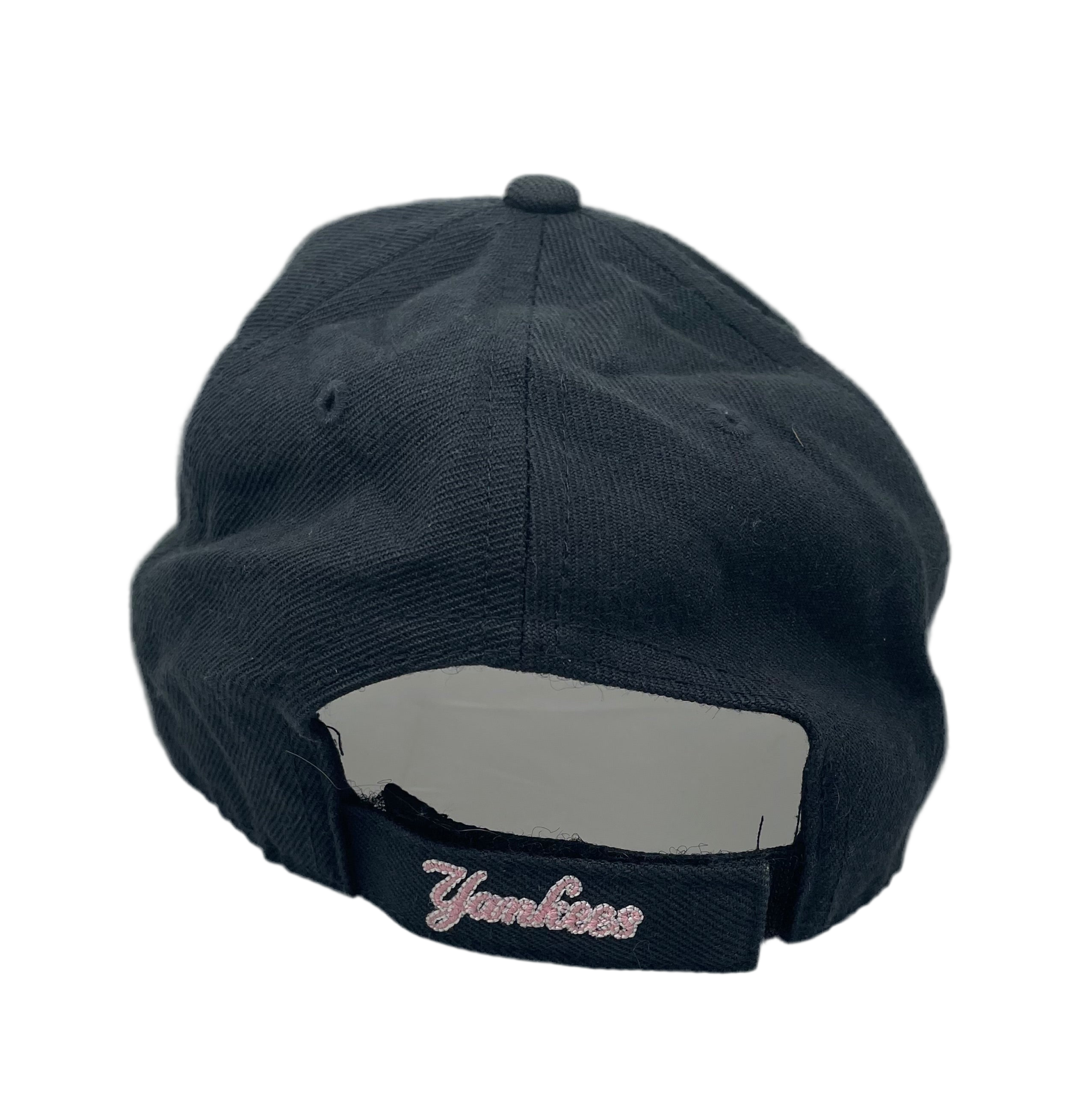 ´47Brand New York Yankees Strapback Schwarz Rosa One Size
