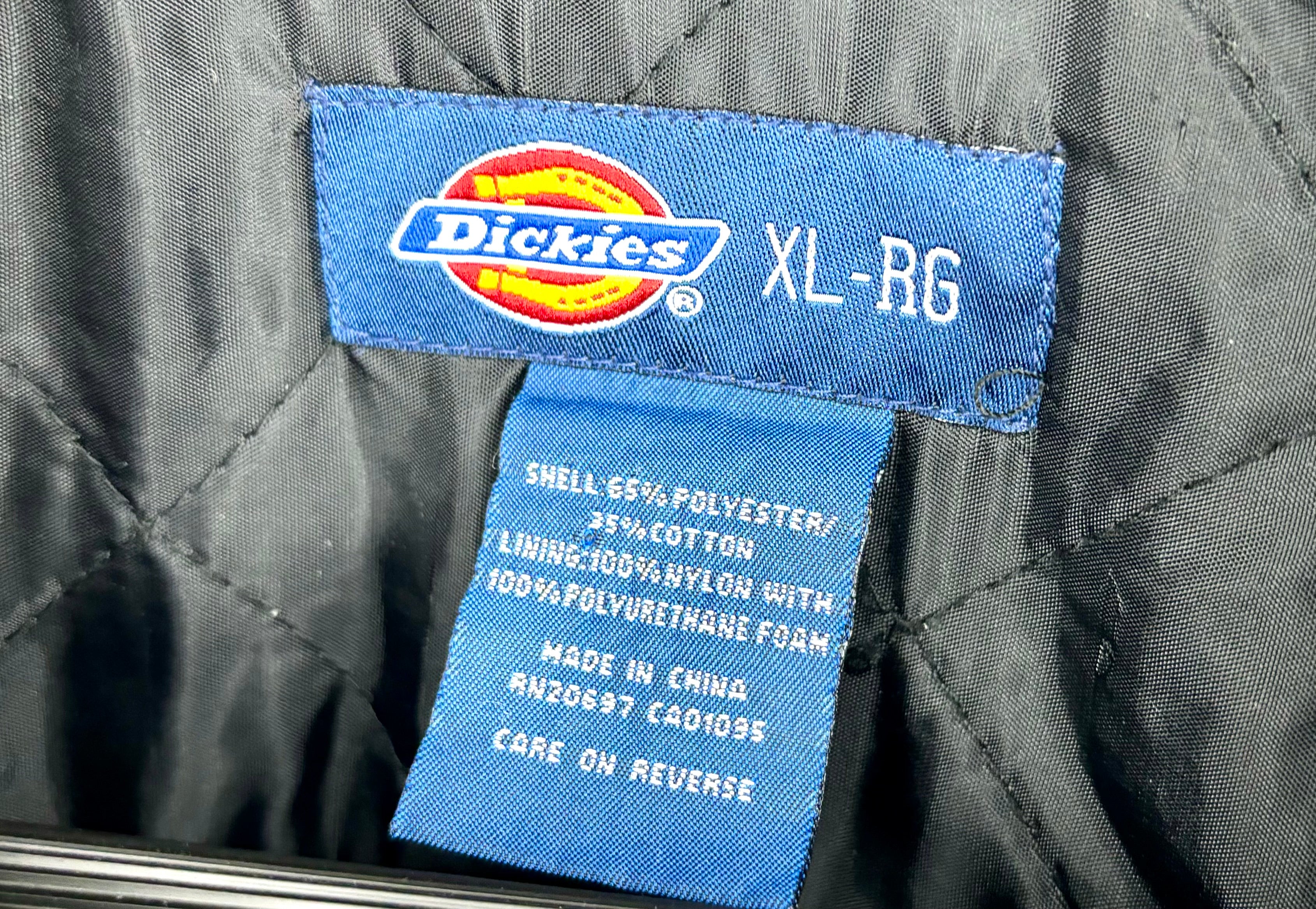 Dickies Vintage Social Distortion Jacke Schwarz Größe XL