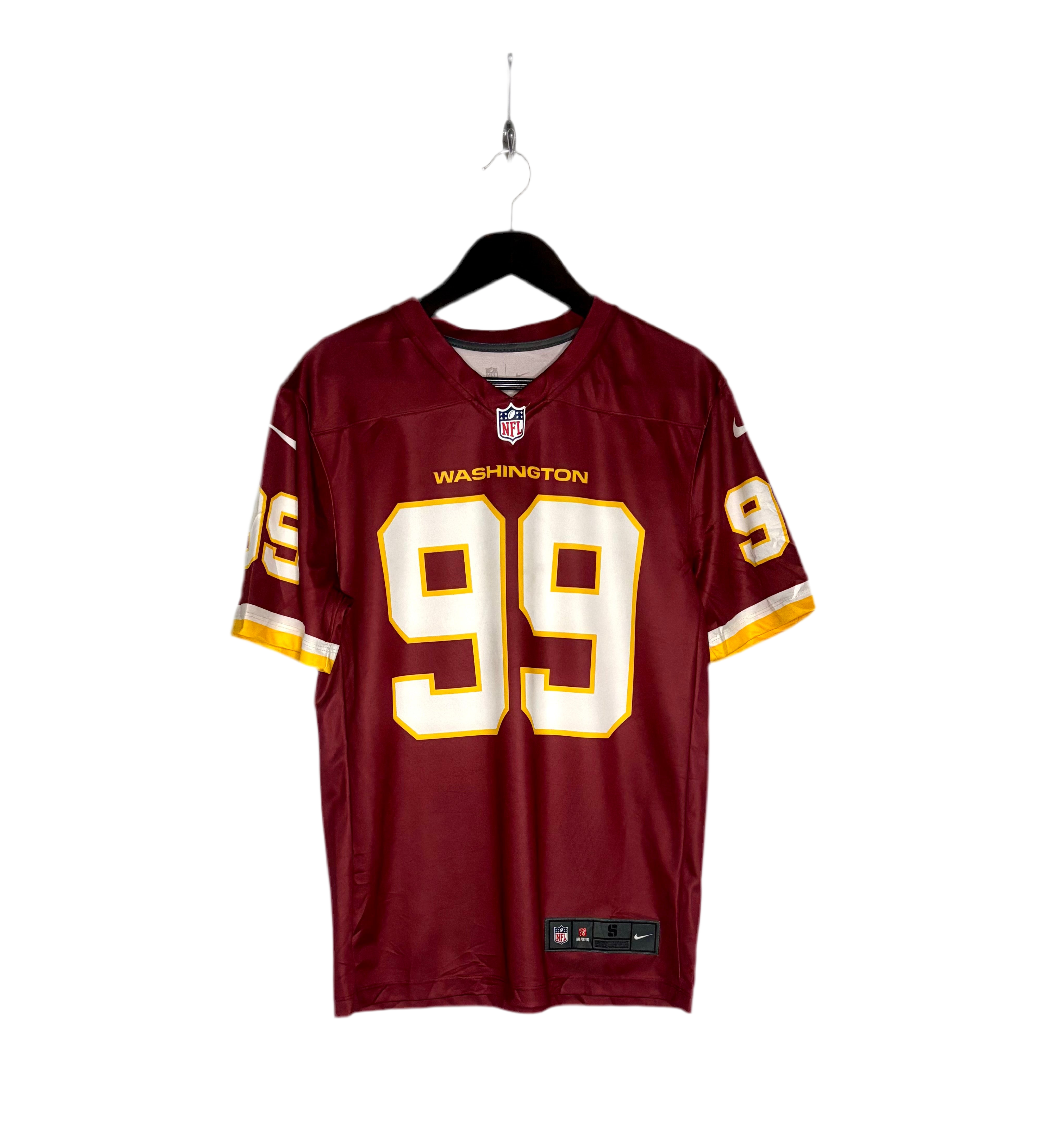 Nike NFL Washington Redskins Jersey #99 Chase Young Rot Größe S