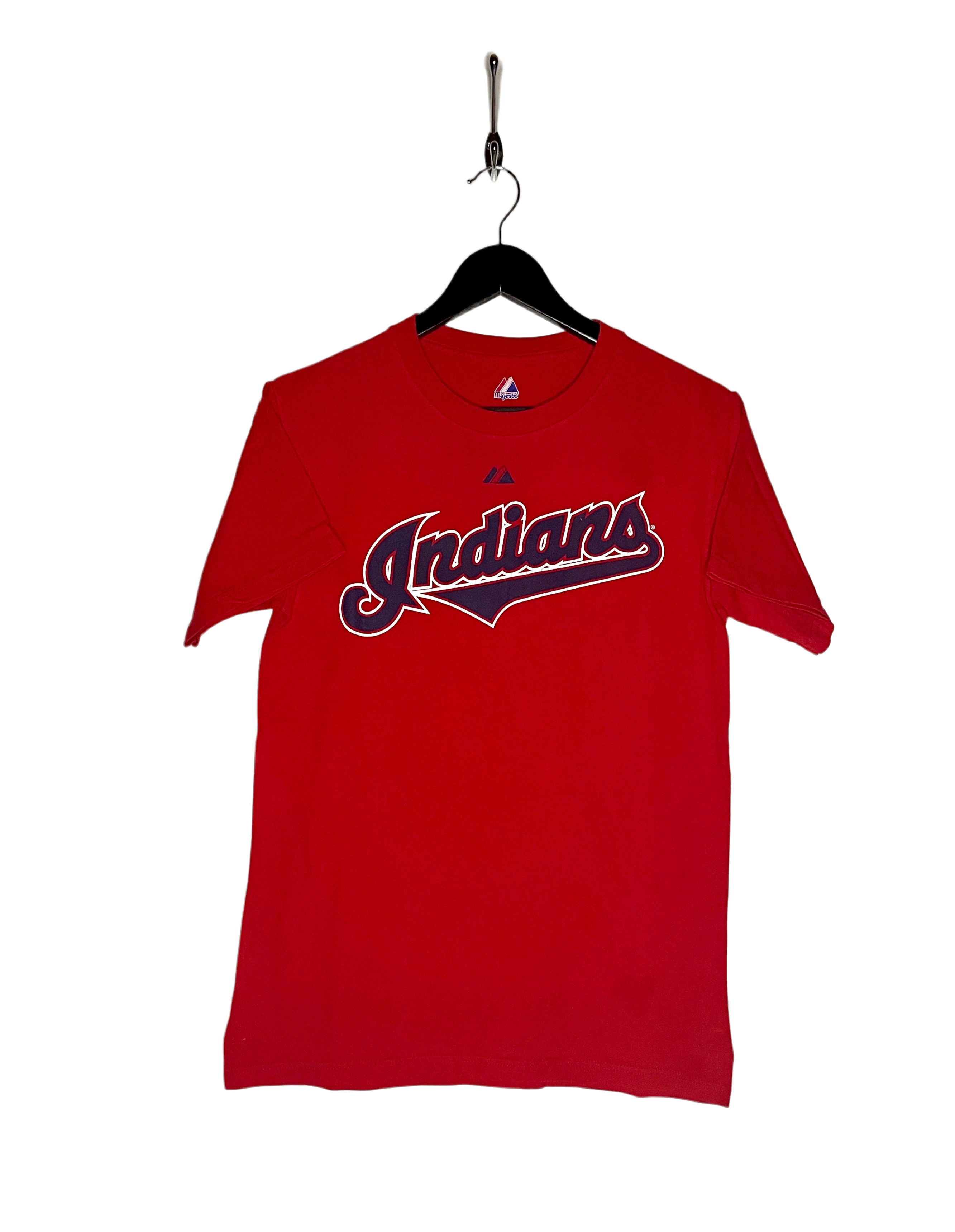 Majestic T-Shirt Cleveland Indians #24 Grady Sizemore Red Size S