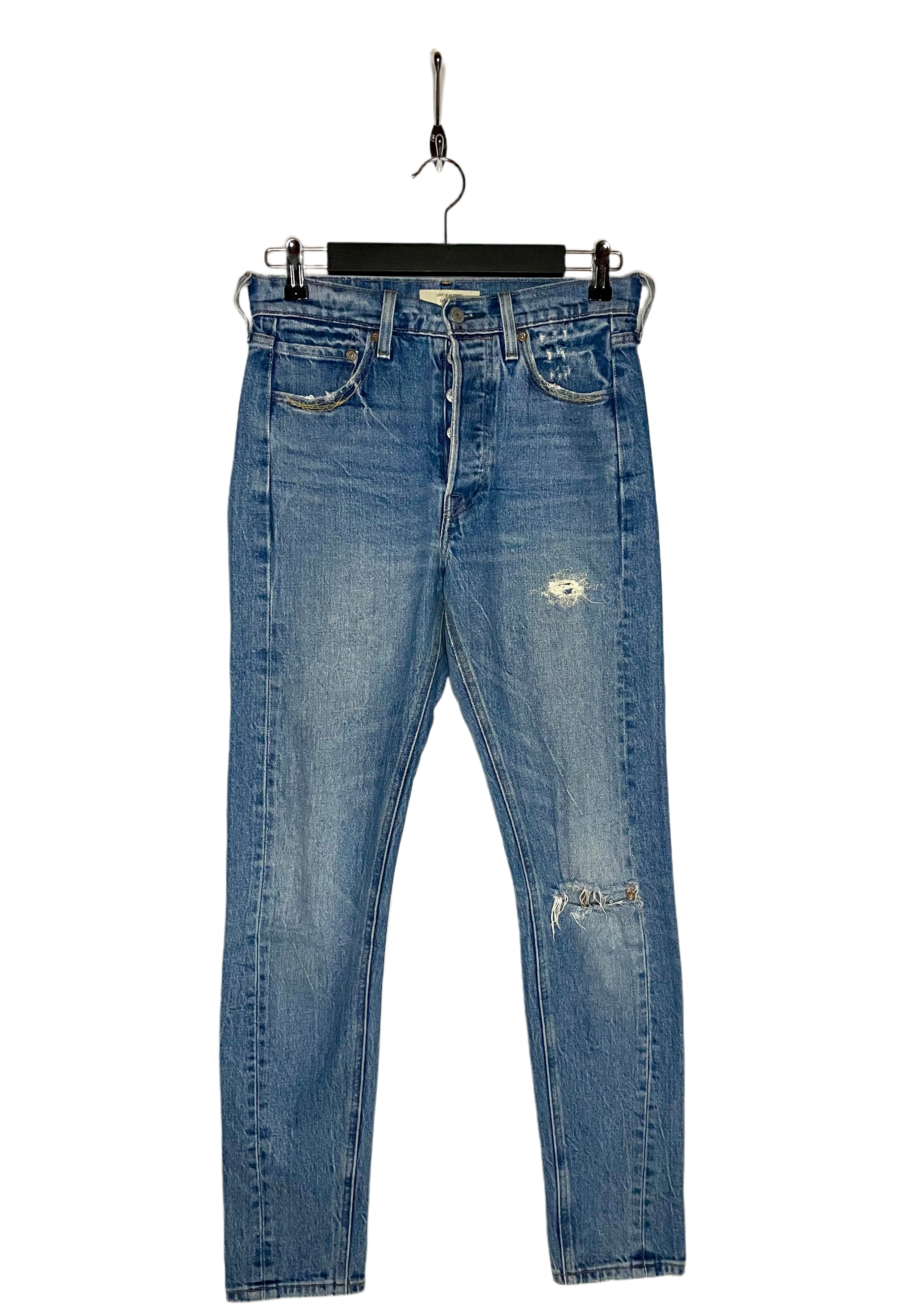 Levi's Blue Jeans 501 Skinny W26 L30