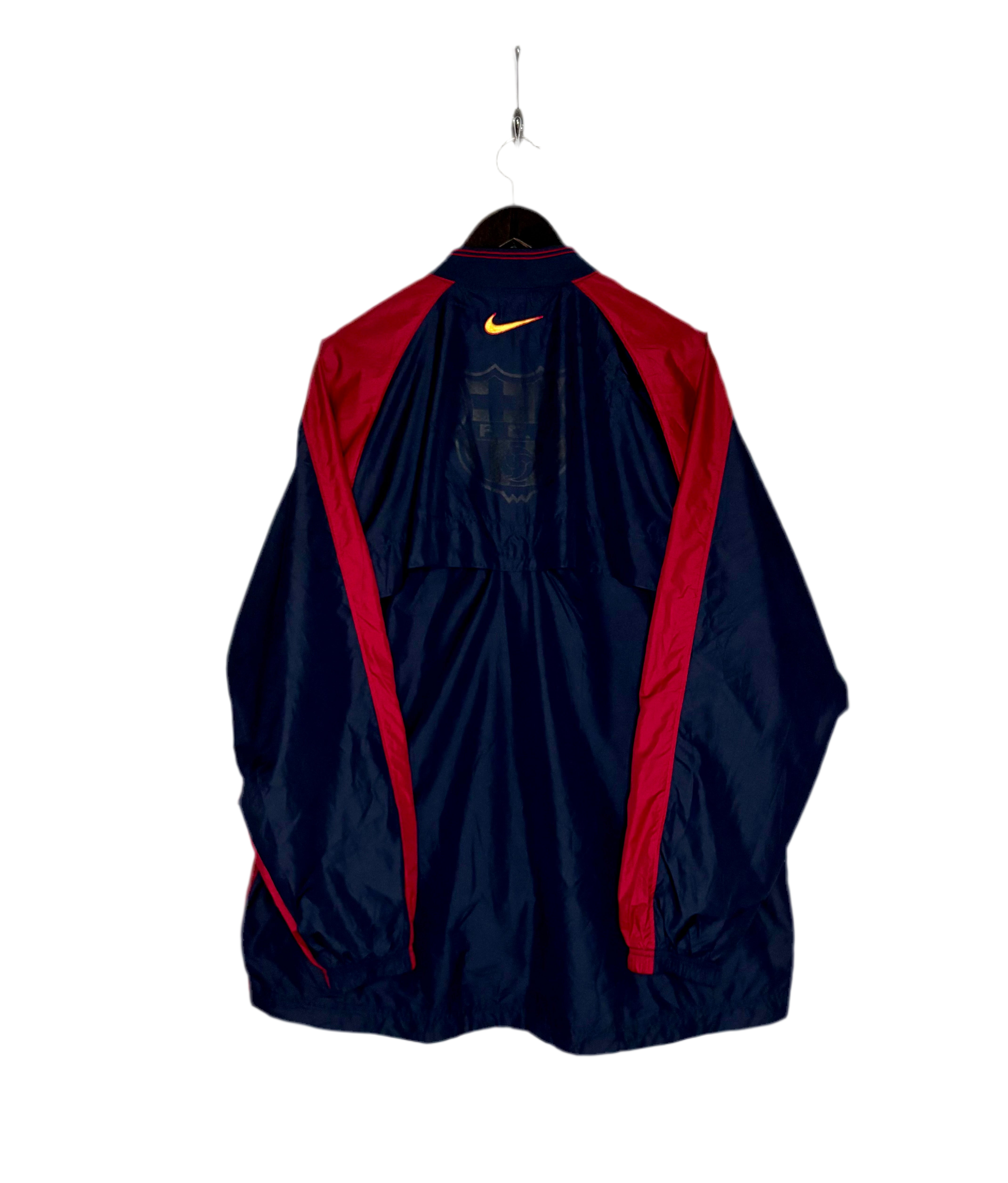 Nike Vintage FC Barcelona Trainingsjacke Rot/Blau Größe L