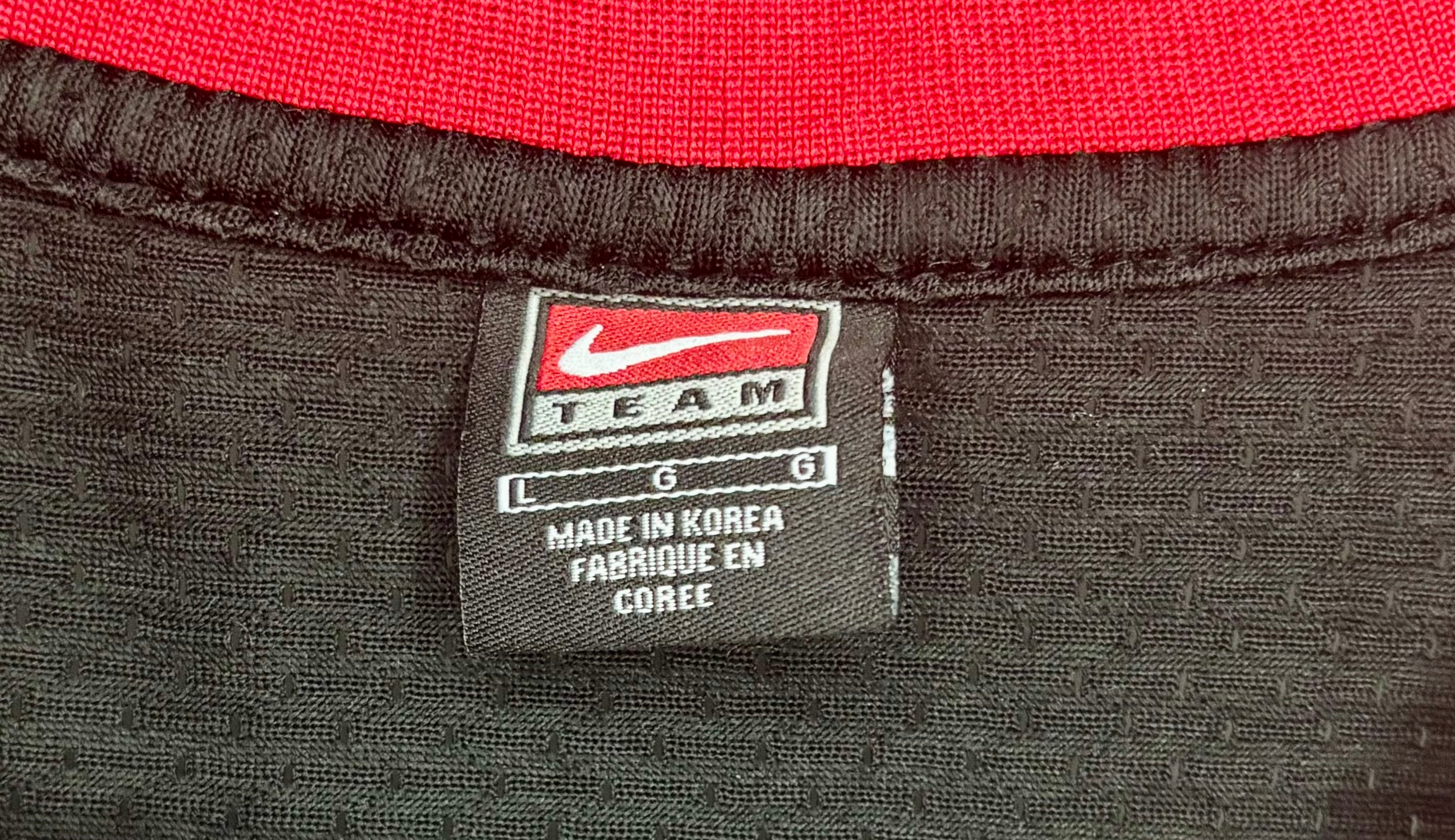 Nike NBA Vintage Chicago Bulls Jersey #23 Michael Jordan Schwarz Größe L