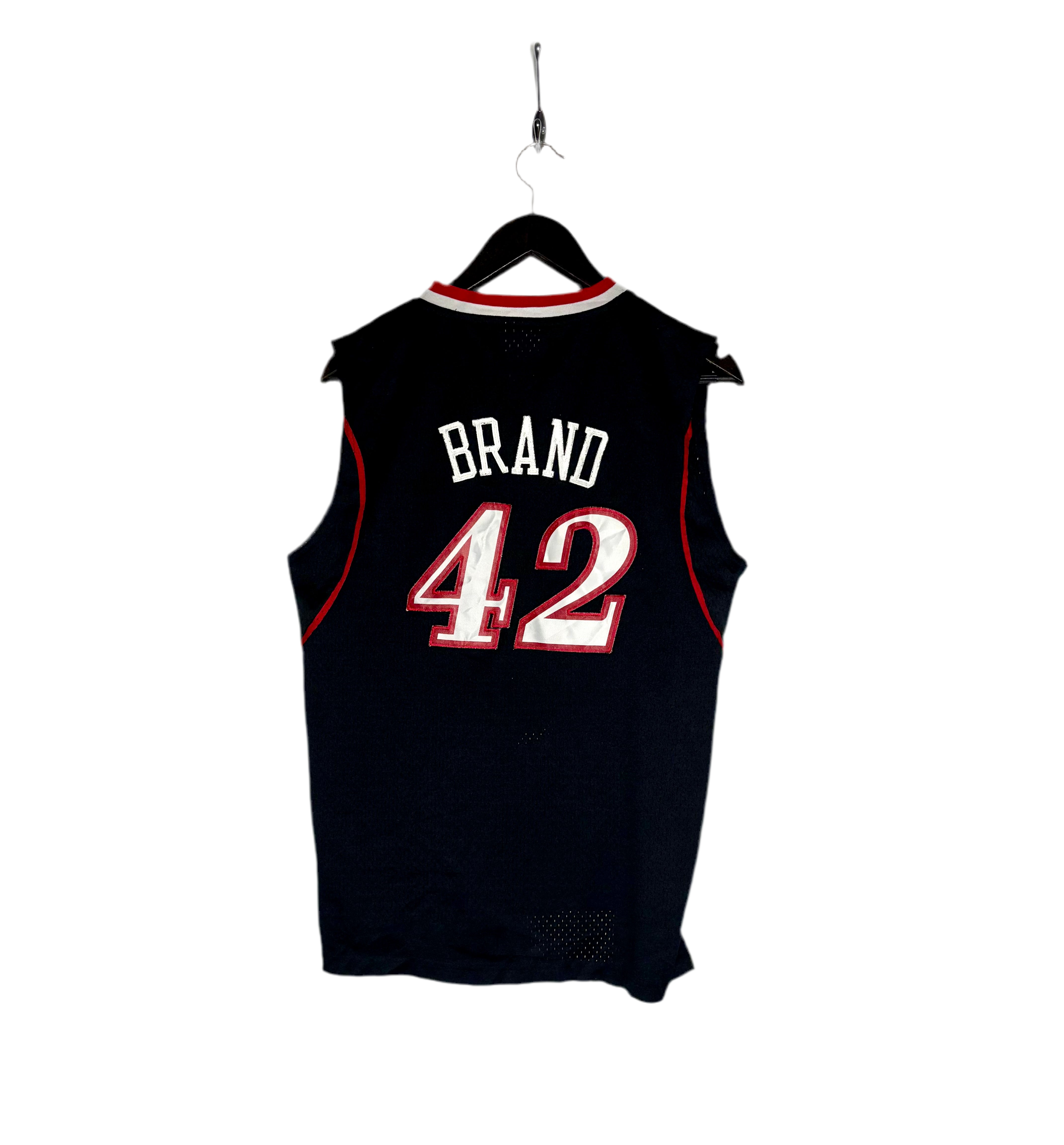 Adidas NBA Vintage Sixers Jersey #42 Elton Brand Schwarz Größe L Kinder