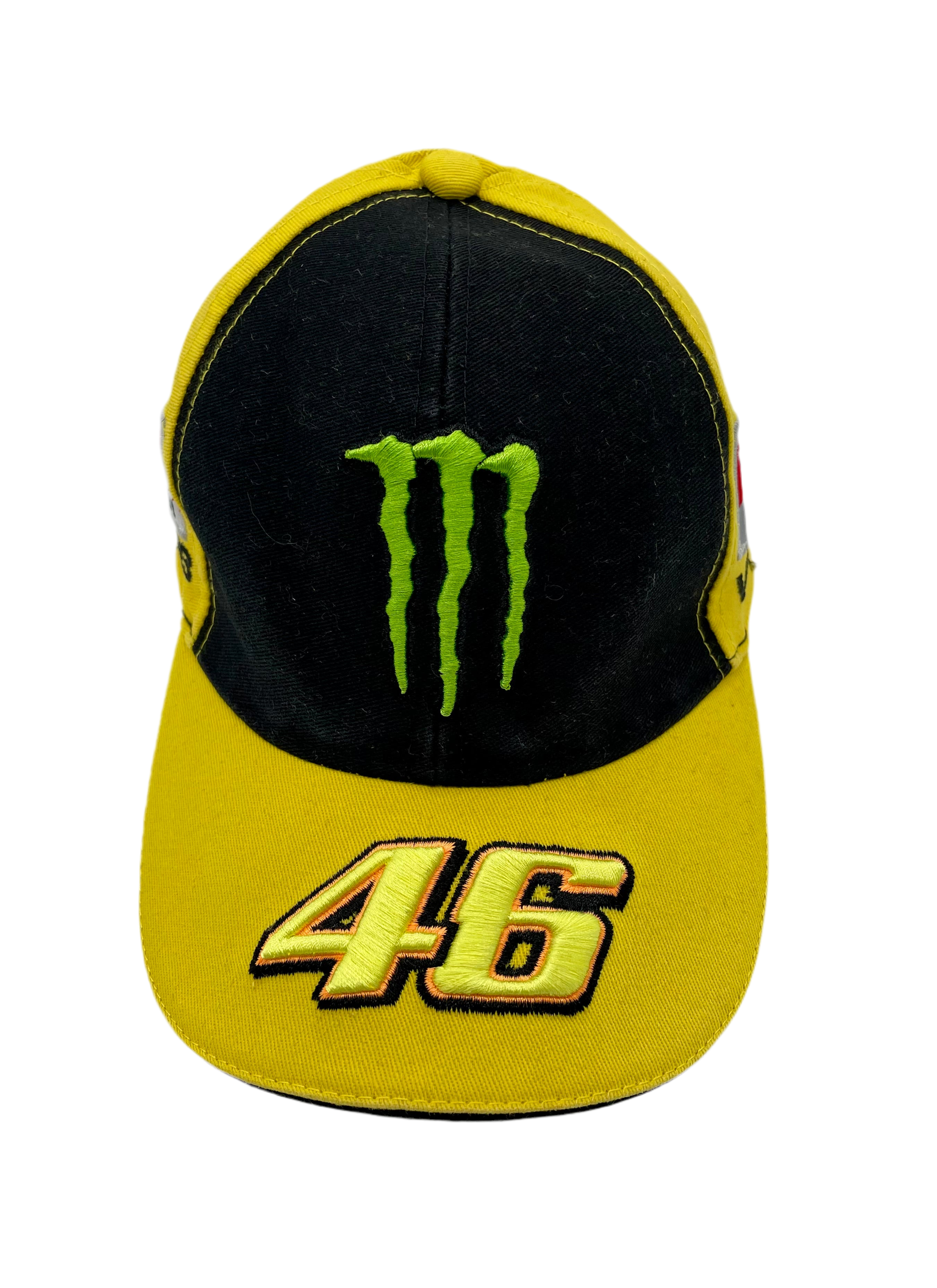 Monster Strapback Valentino Rossi #46 Gelb Schwarz One Size