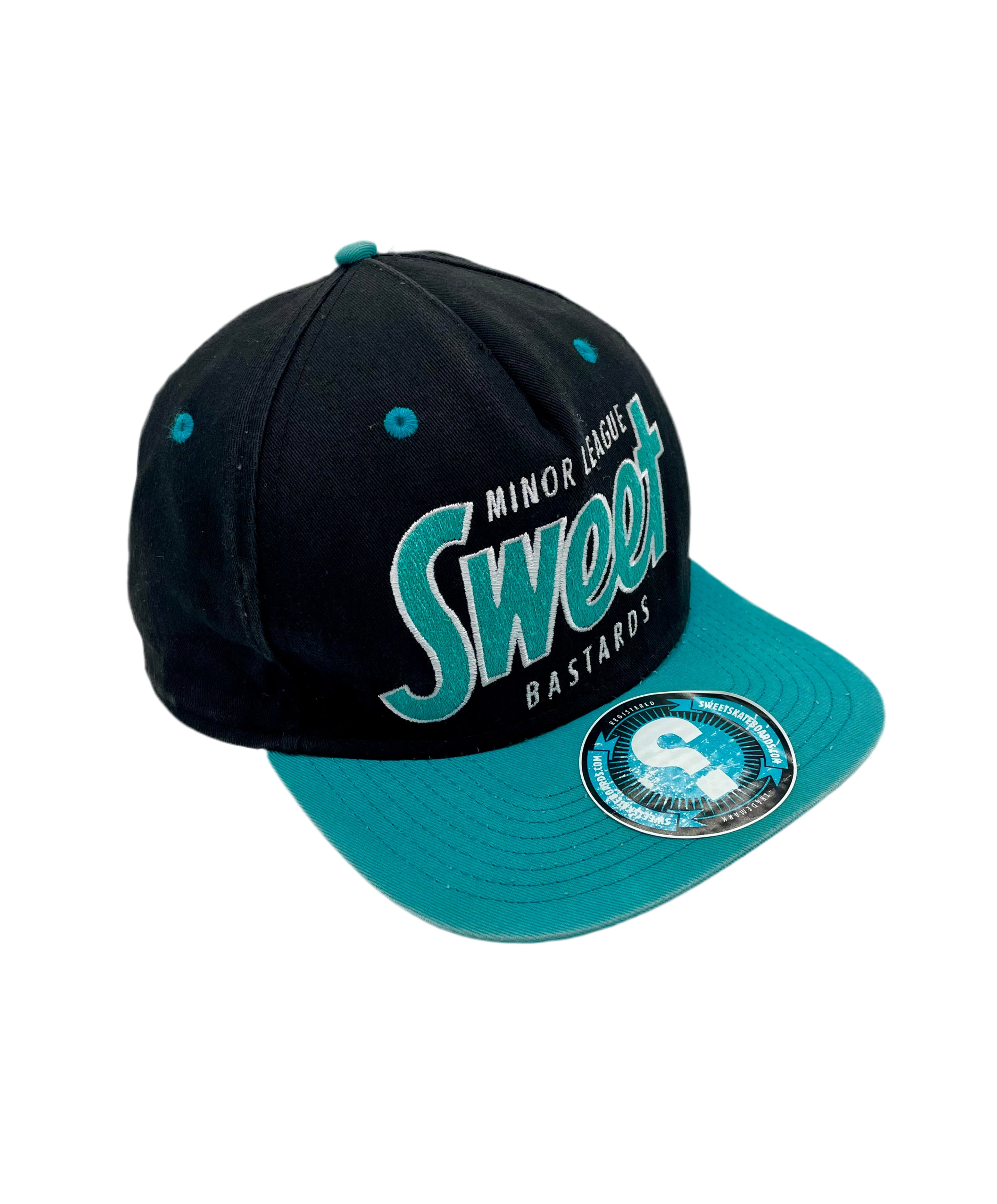 SWEET SKTBS Snapback Schwarz Türkies