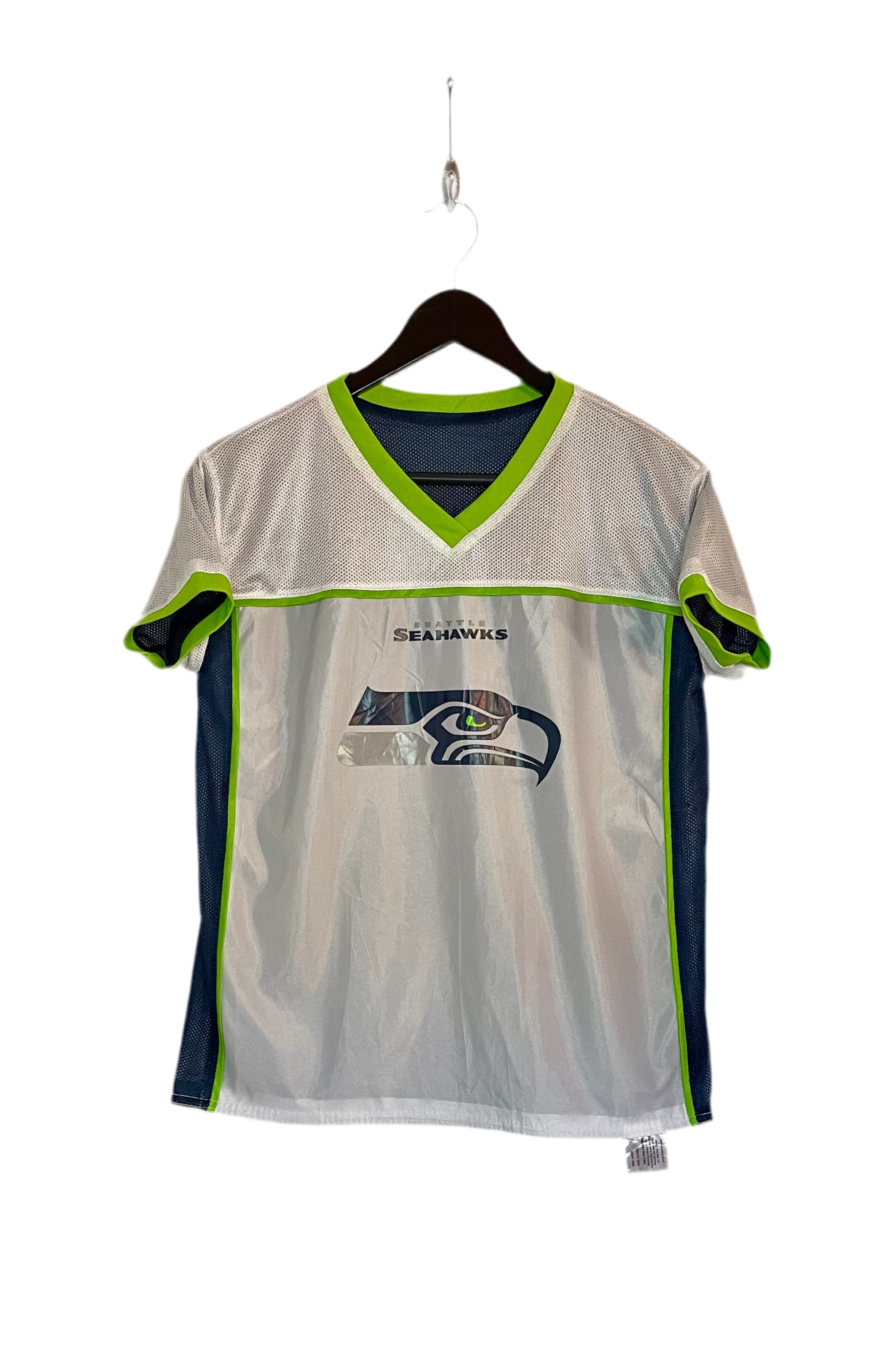 NFL Seattle Seahawks Flag Football Jersey Blau Größe XL Kinder