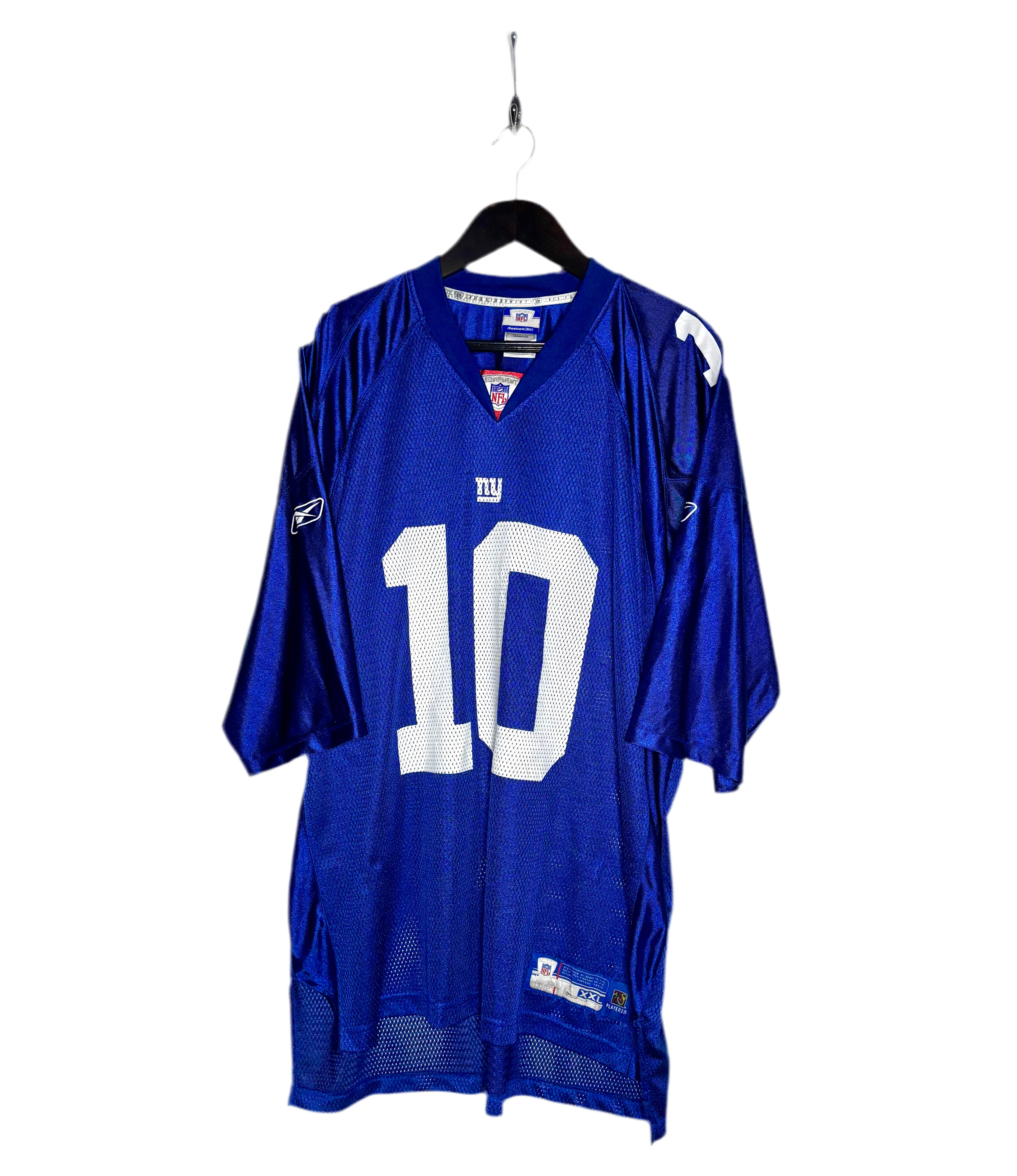 Reebok NFL New York Giants Jersey #10 Eli Manning Blau Größe XXL
