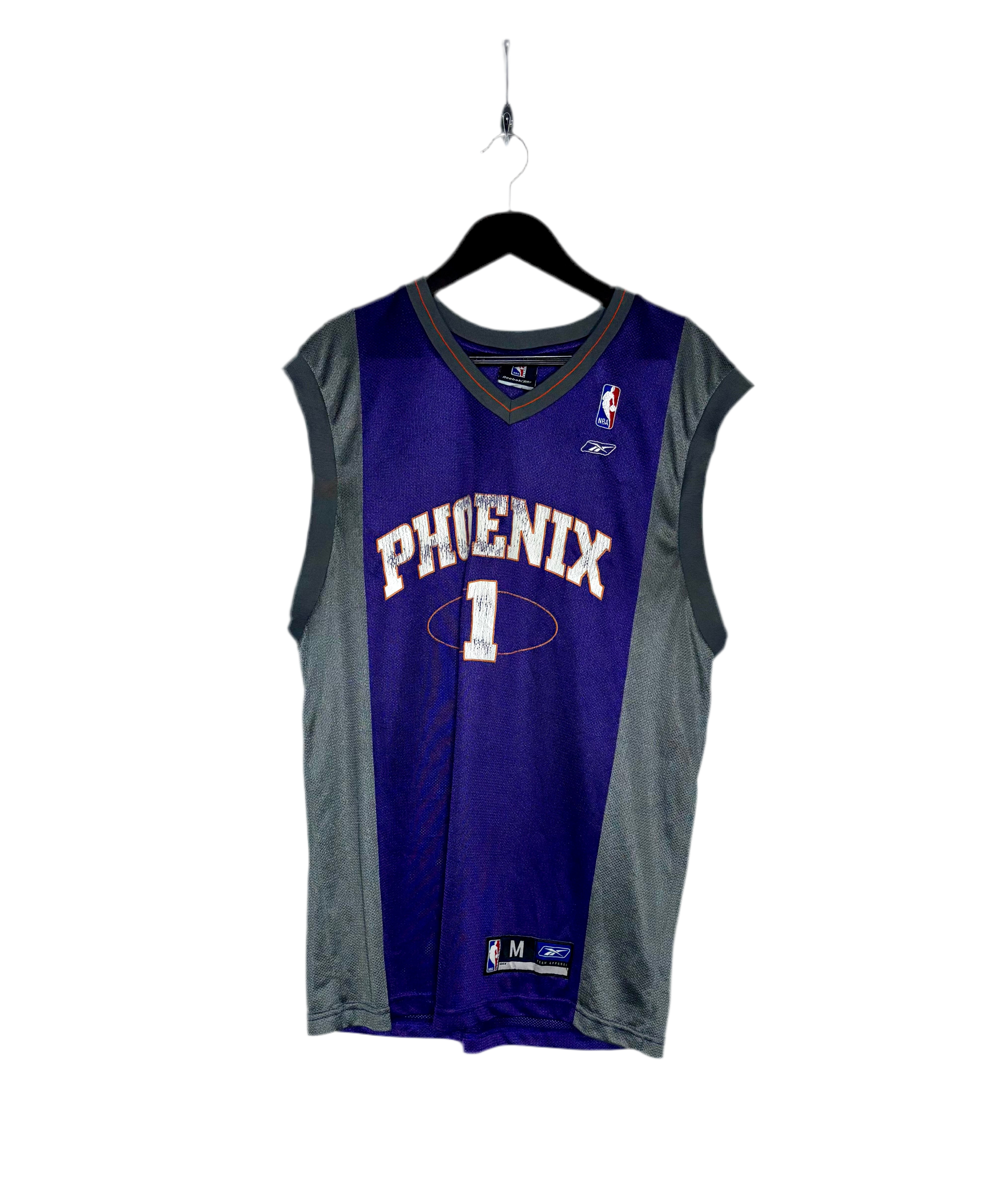 Reebok NBA Vintage Phoenix Suns Jersey #1 Keough Lila Größe M