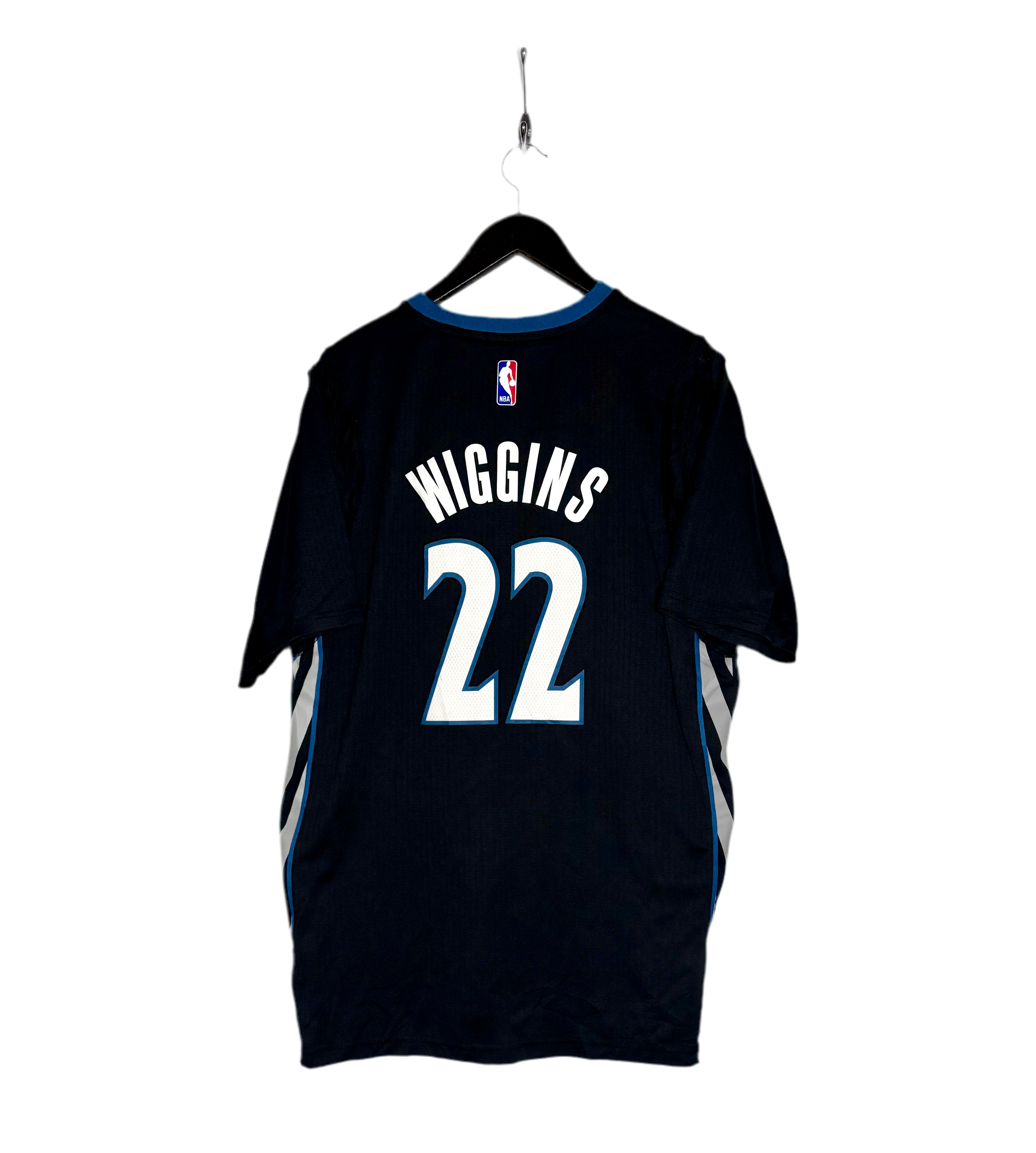 Adidas NBA Minnesota Timberwolves #22 Andrew Wiggins Schwarz Größe L