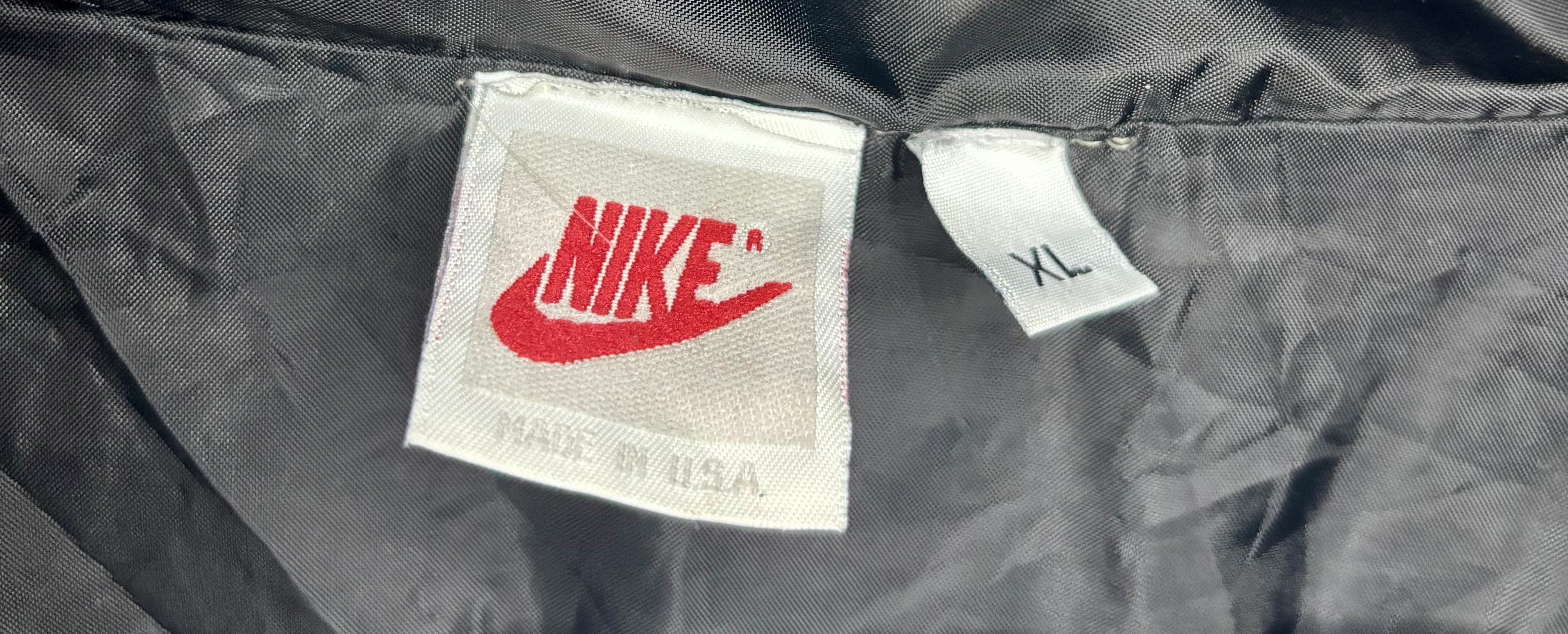 Nike Vintage Trainingsjacke Schwarz Größe XL