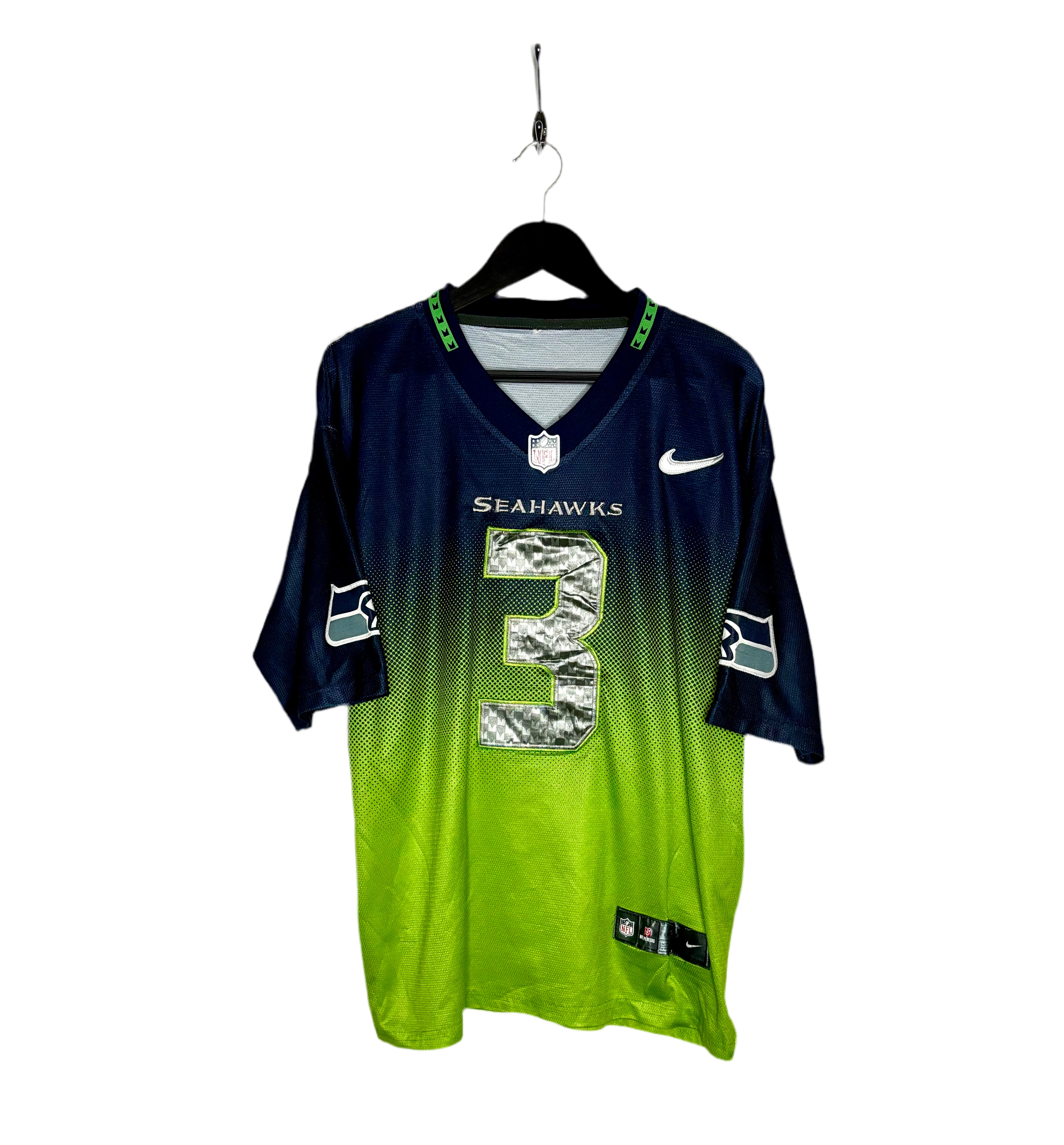 Nike NFL Seahawks Jersey #3 Wilson Grün Größe S - Main Image