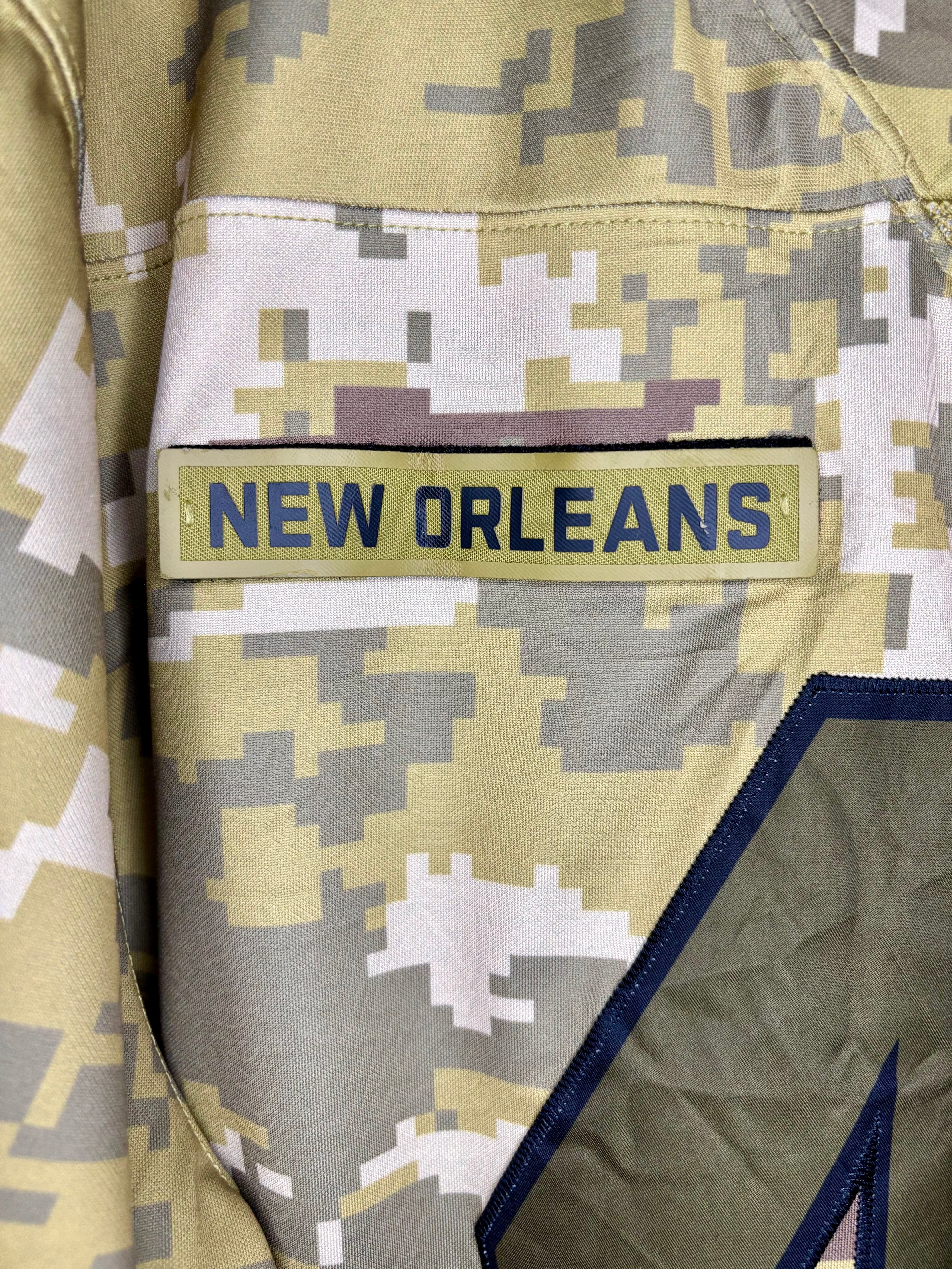 Nike NFL OnField New Orleans Saints Jersey #41 Alvin Kamara Camouflage Größe XXL