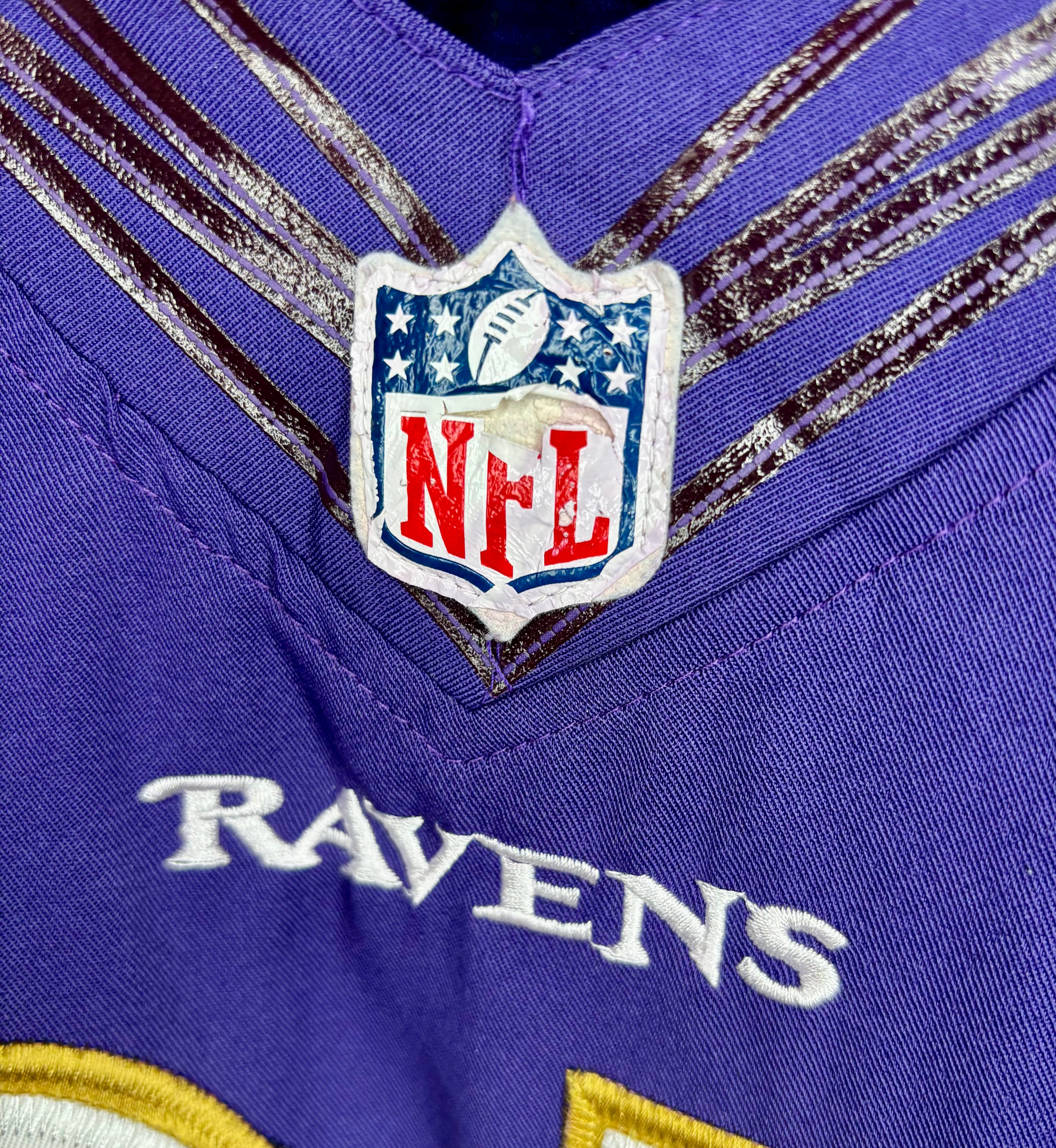 Nike NFL Baltimore Ravens Jersey #27 Ray Rice Lila Größe M